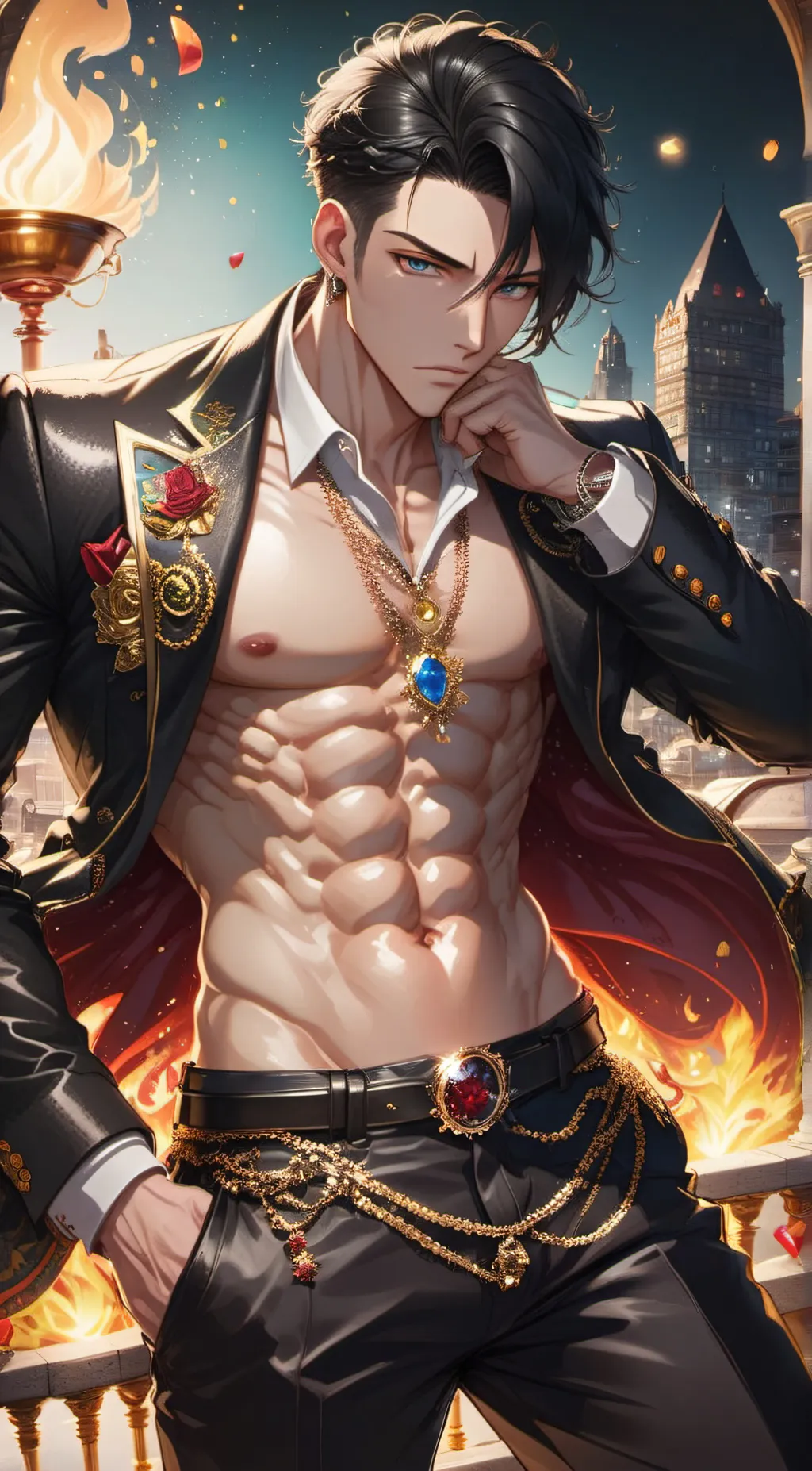 ai character: Max Sharleton background