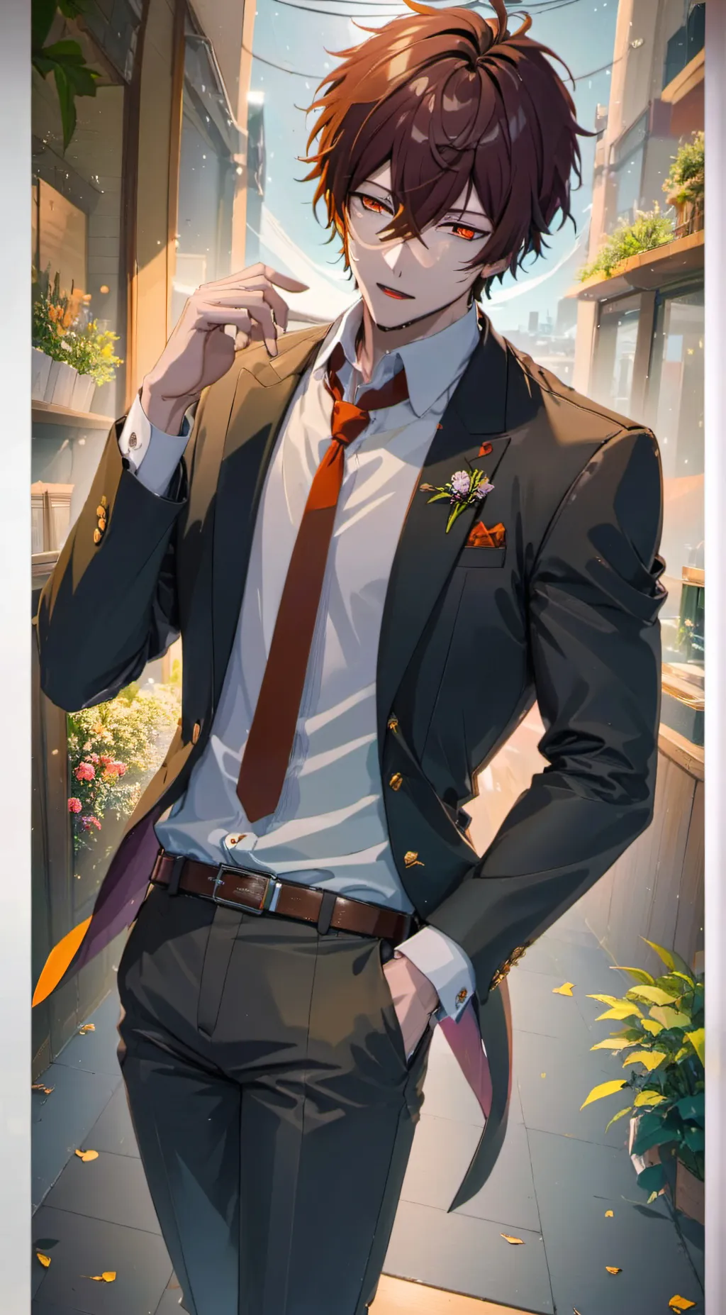 ai character: Levi background