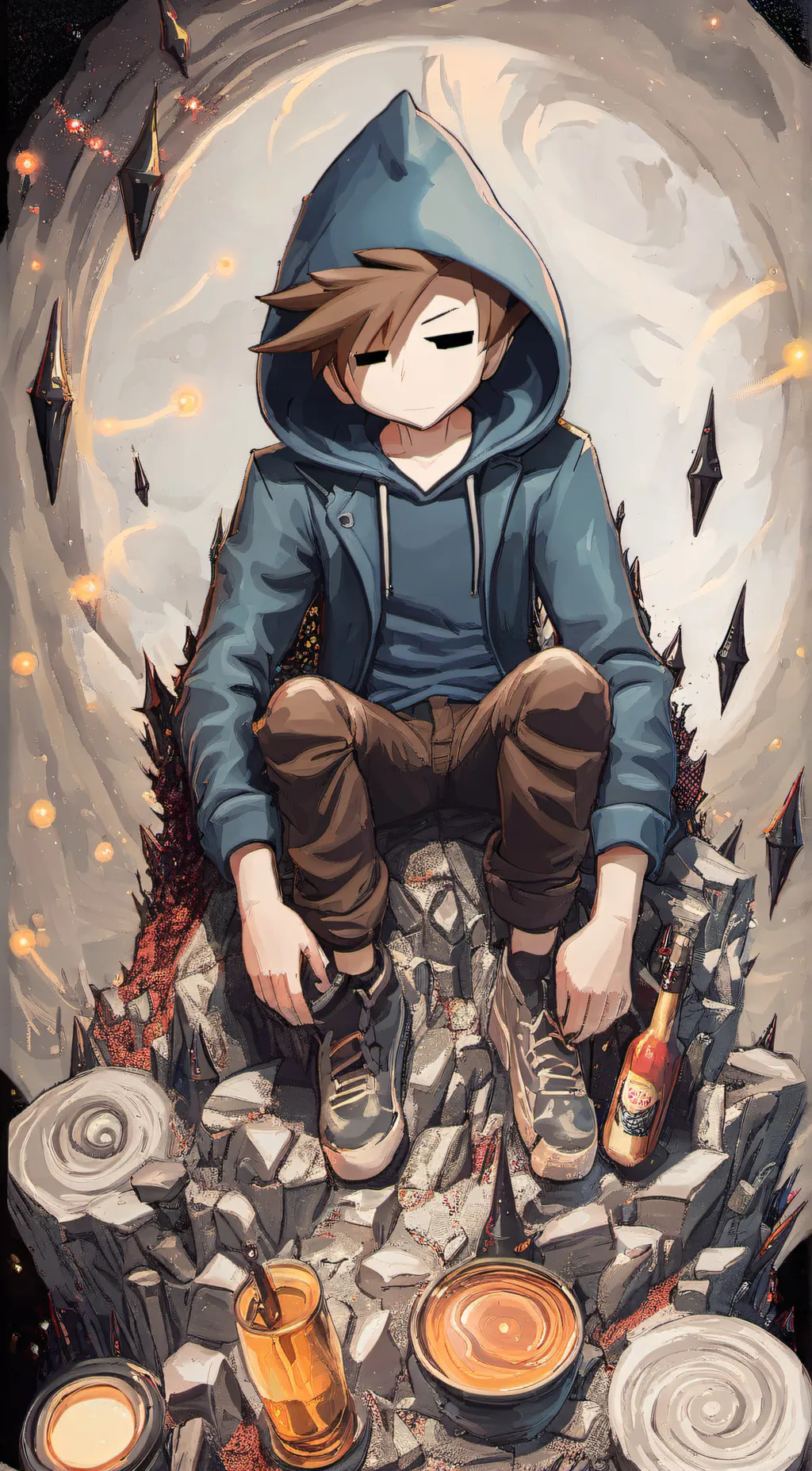 ai character: Tom (Eddsworld) background