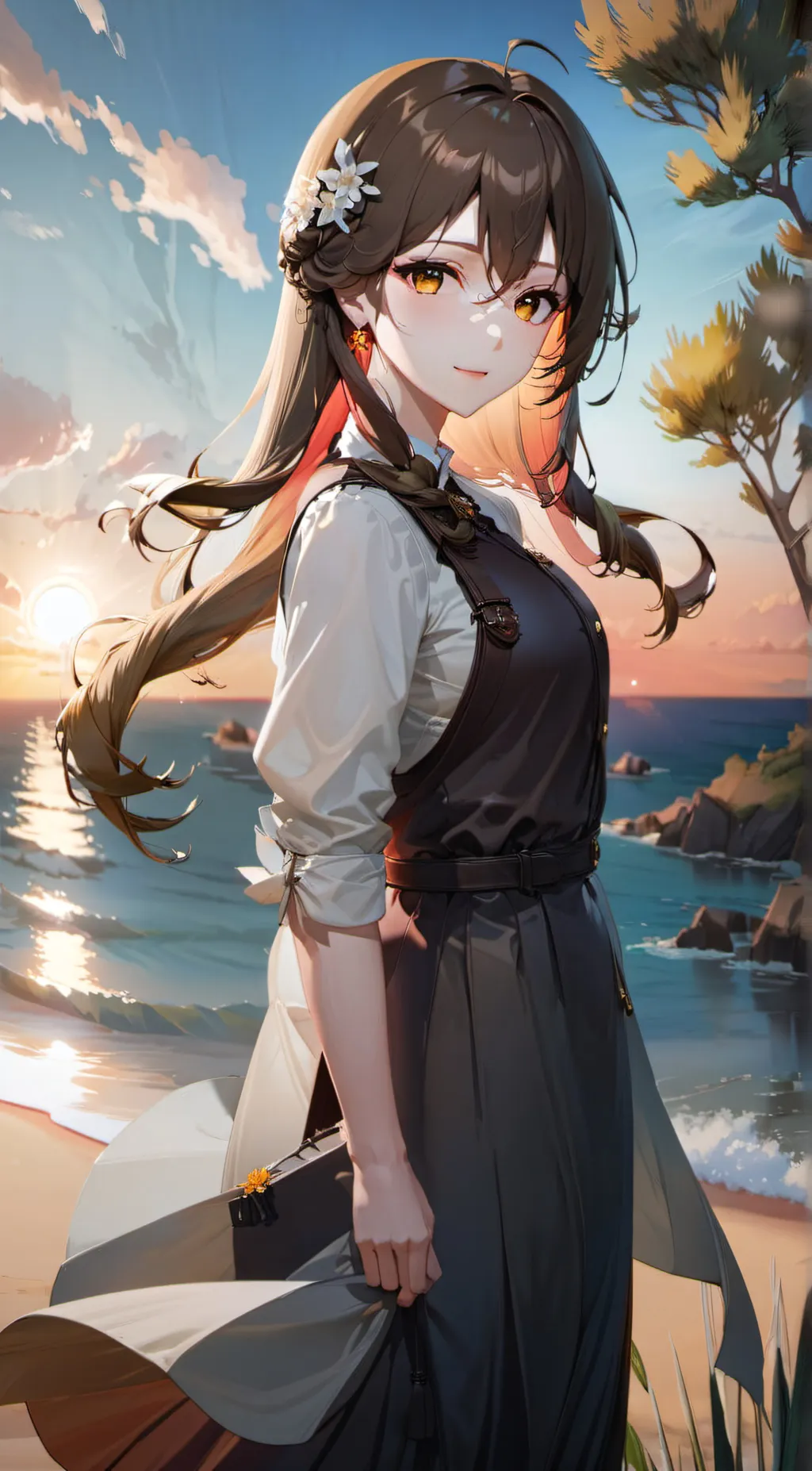 ai character: amy background