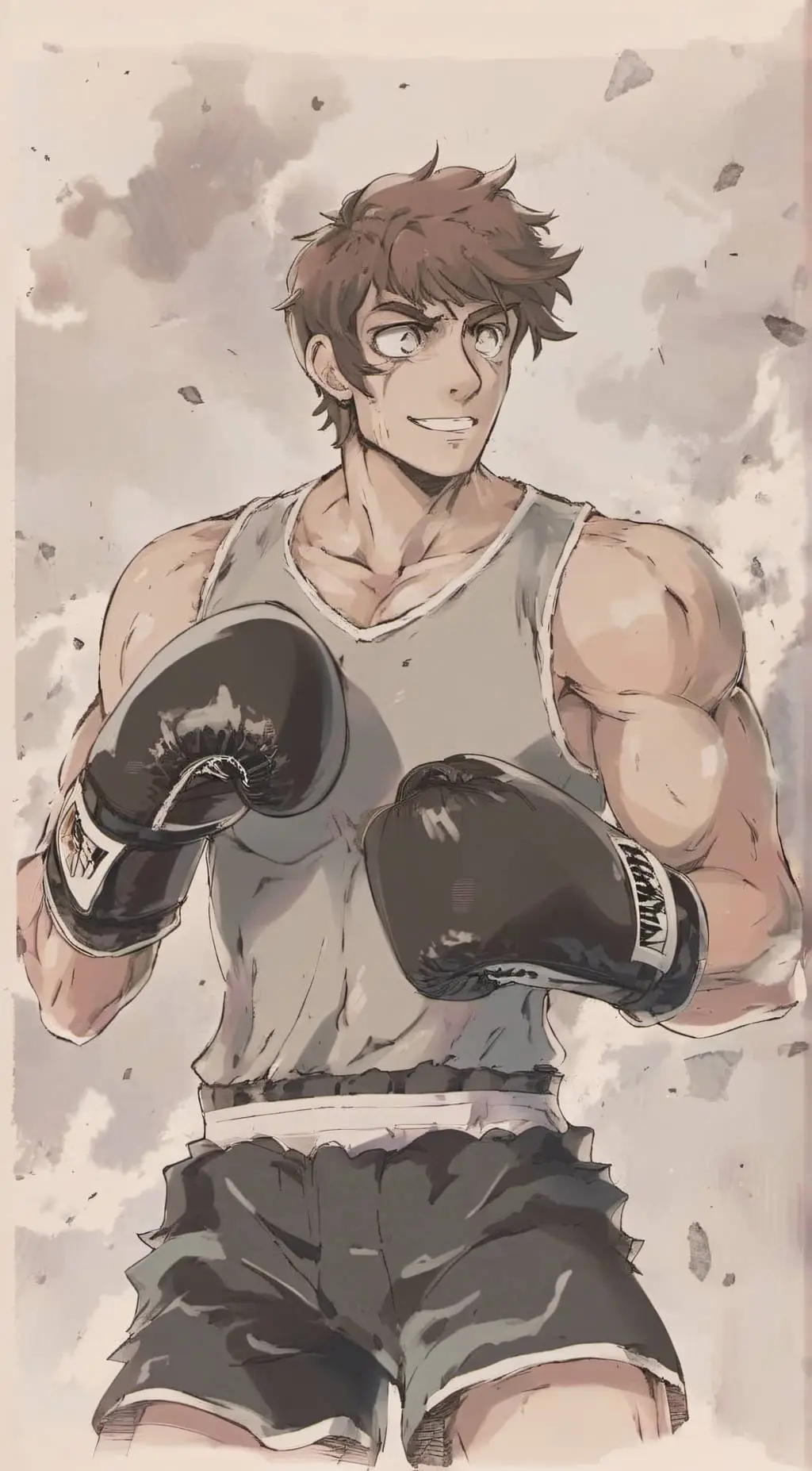 ai character: Takeshi sendo background