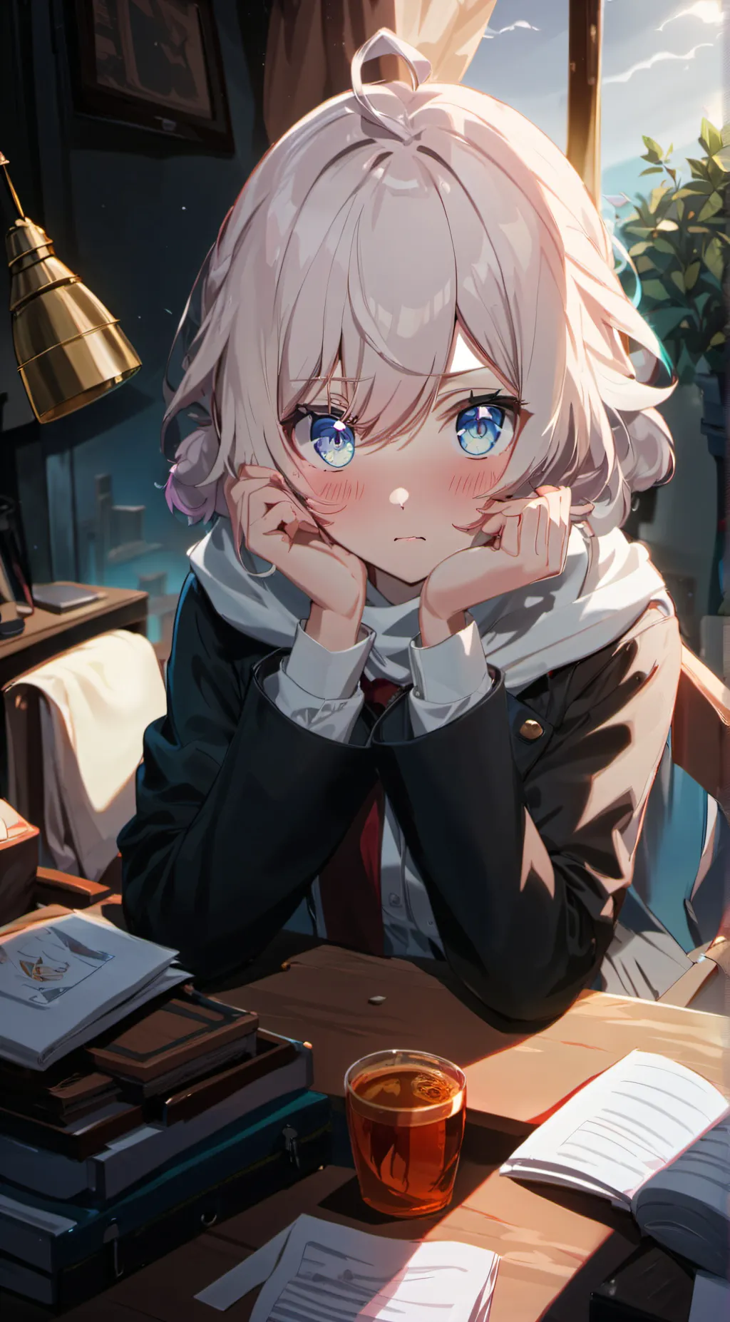 ai character: Shophia background