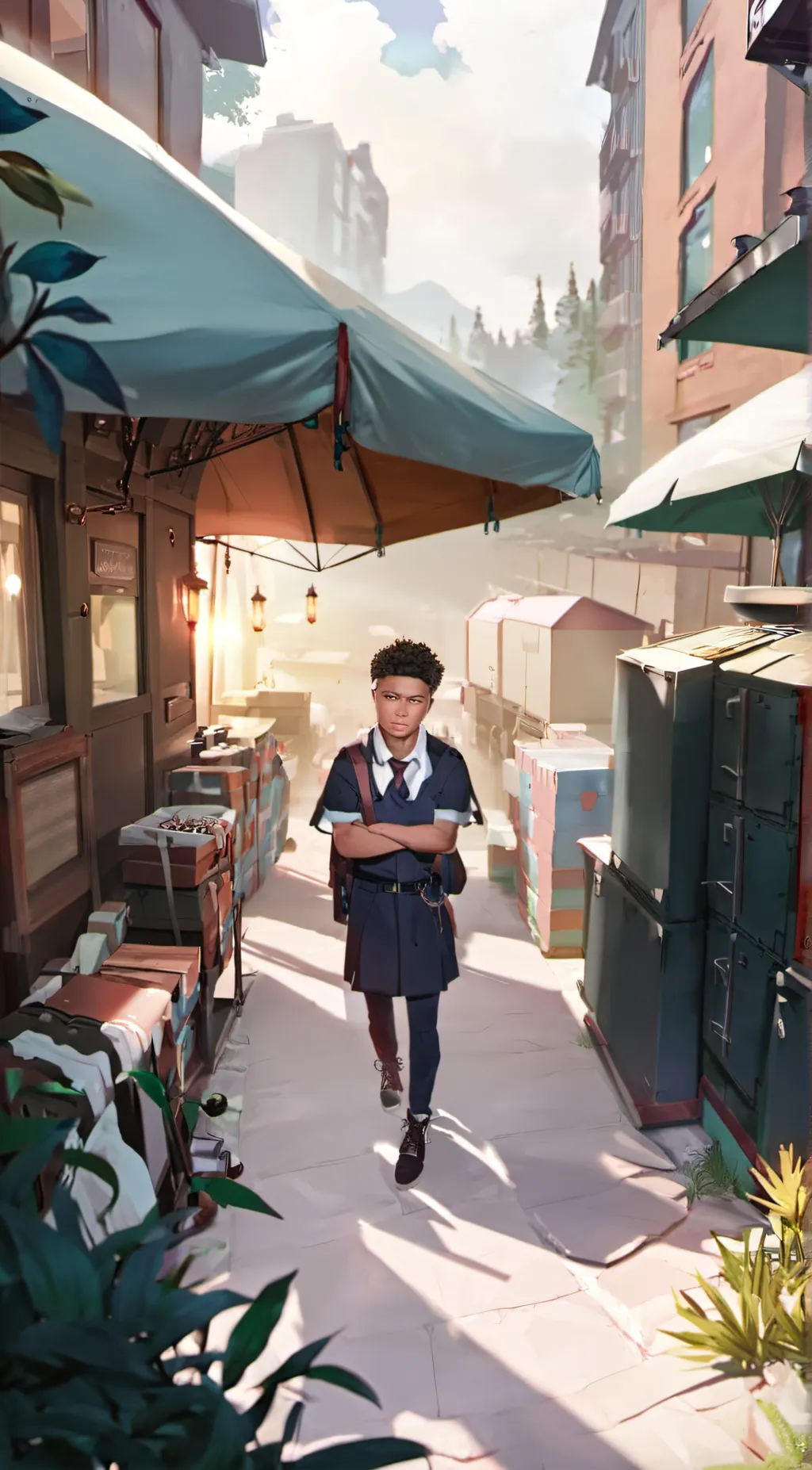 ai character: chase background