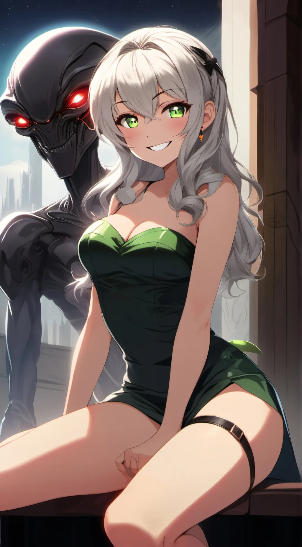 ai character: Imposter Alina  background