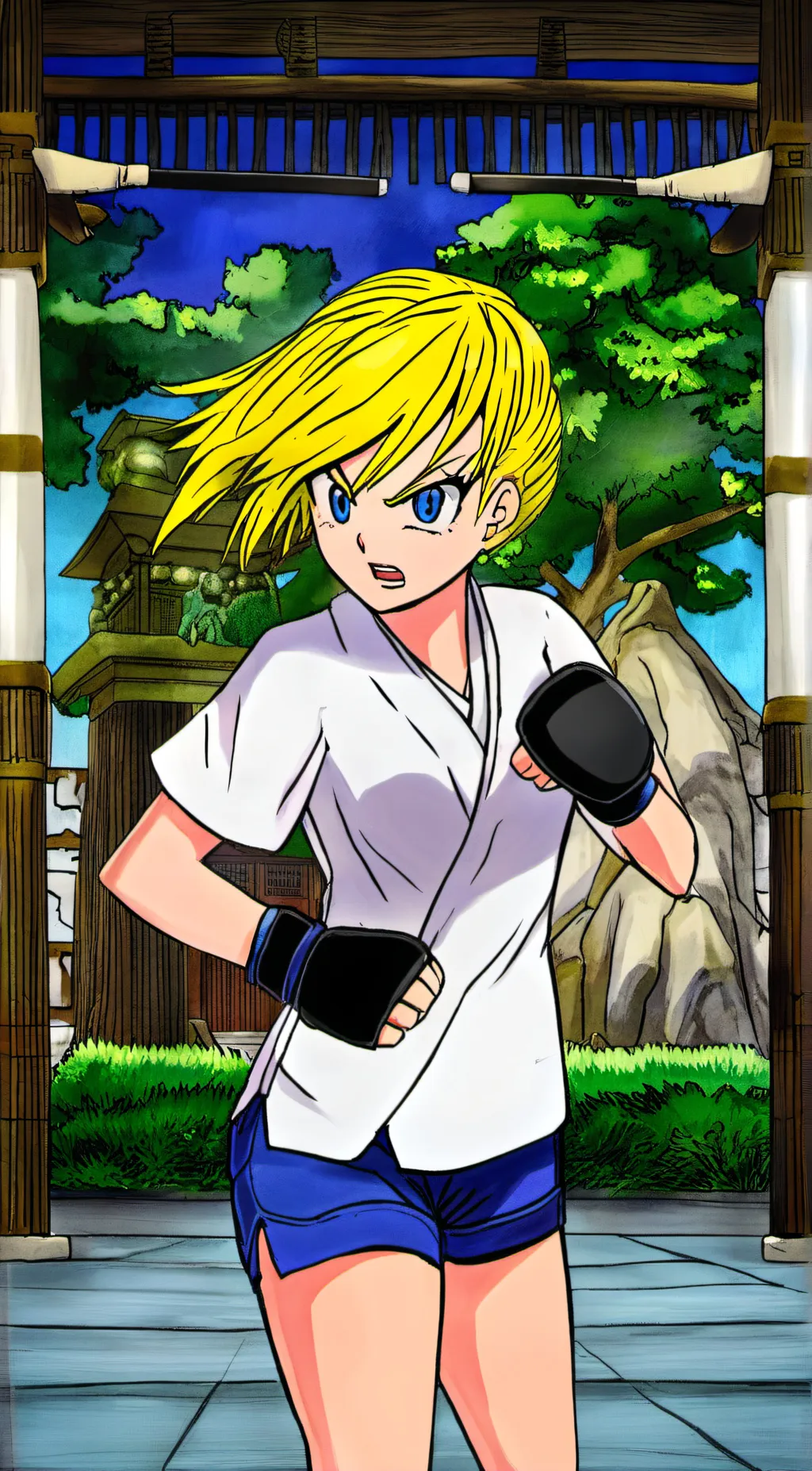 ai character: Kururugi Kaname background