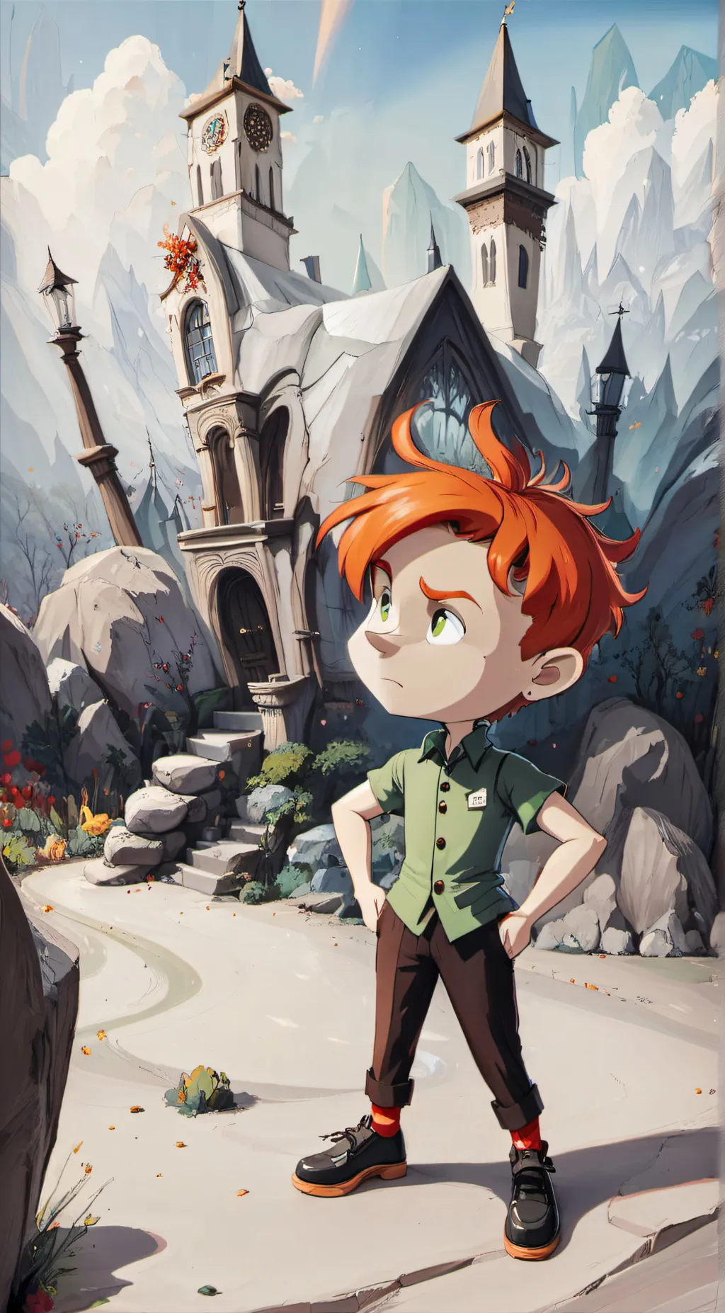 ai character: Pico background