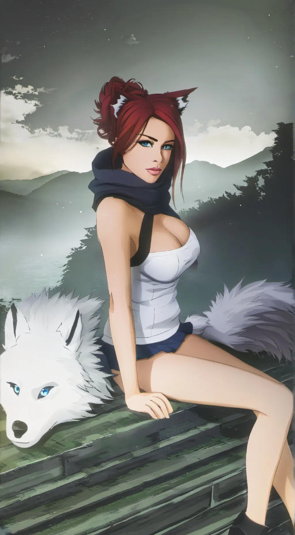 ai character: Valentine Taylor  background