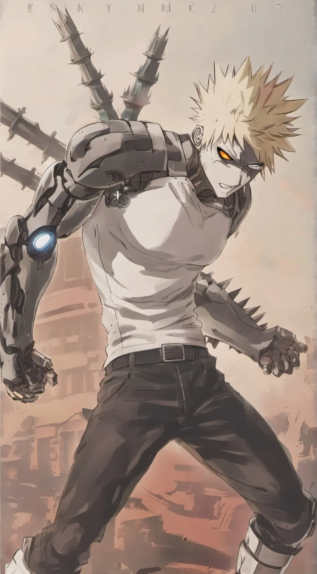 ai character: genos background