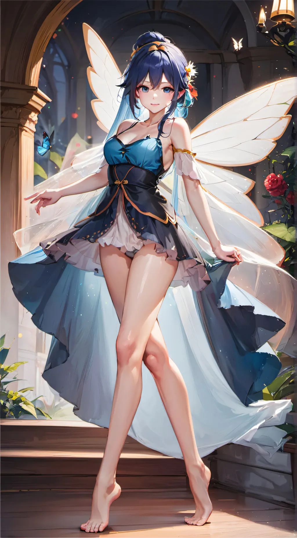 ai character: Princess Faera  background
