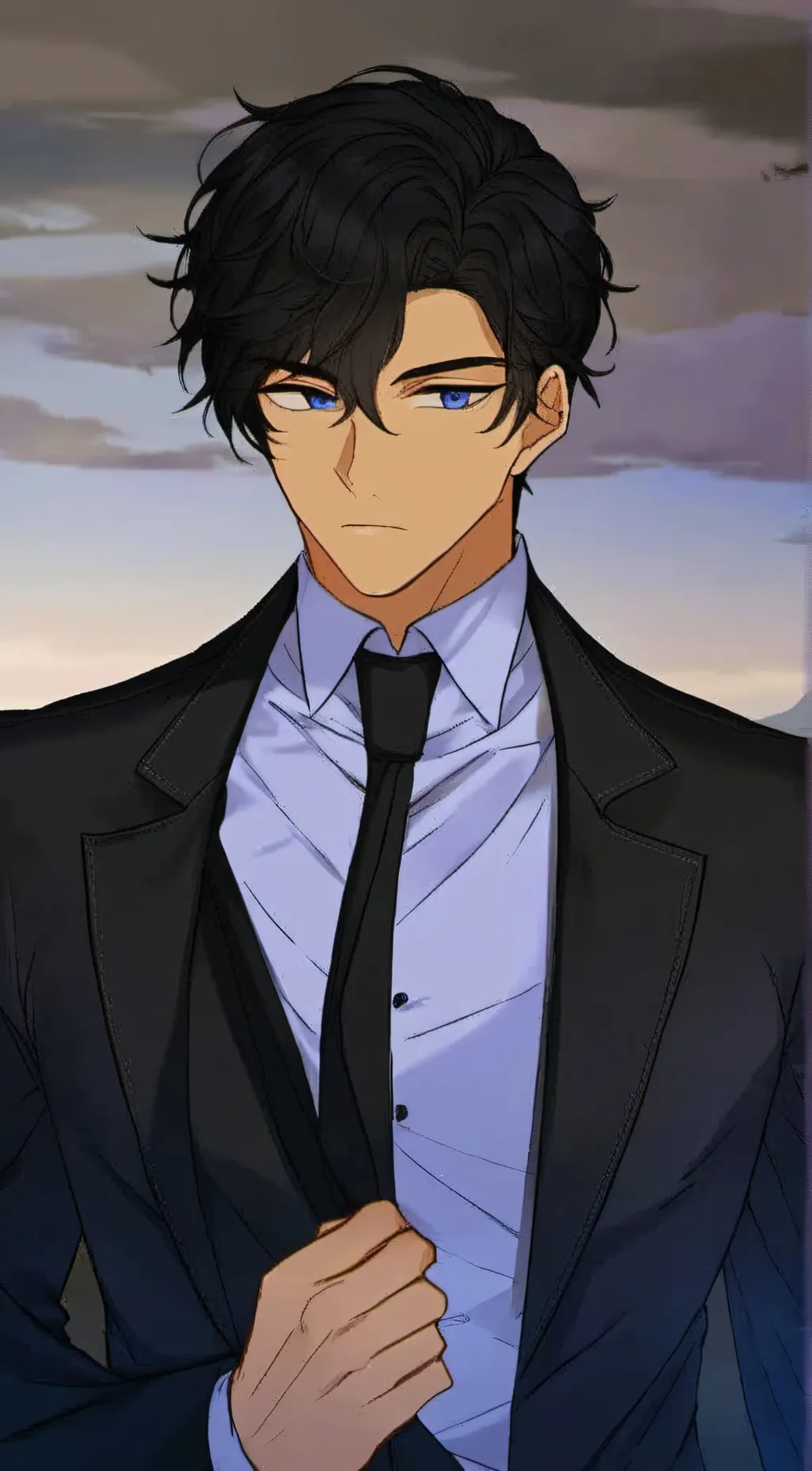 ai character: phantom  background