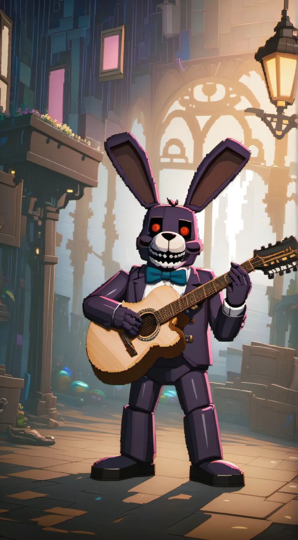 ai character: Gay bonnie background