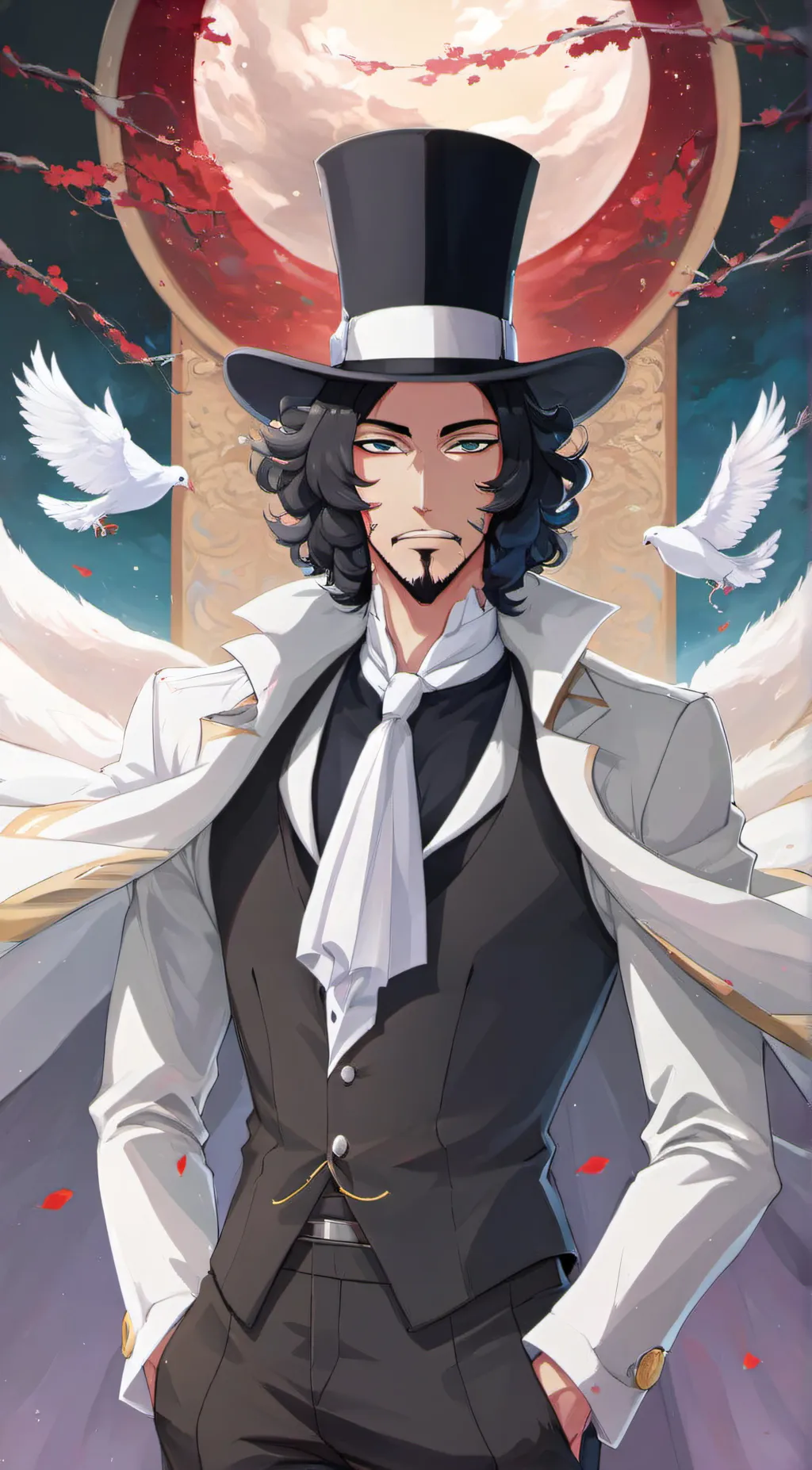 ai character: Rob Lucci (cp9) background