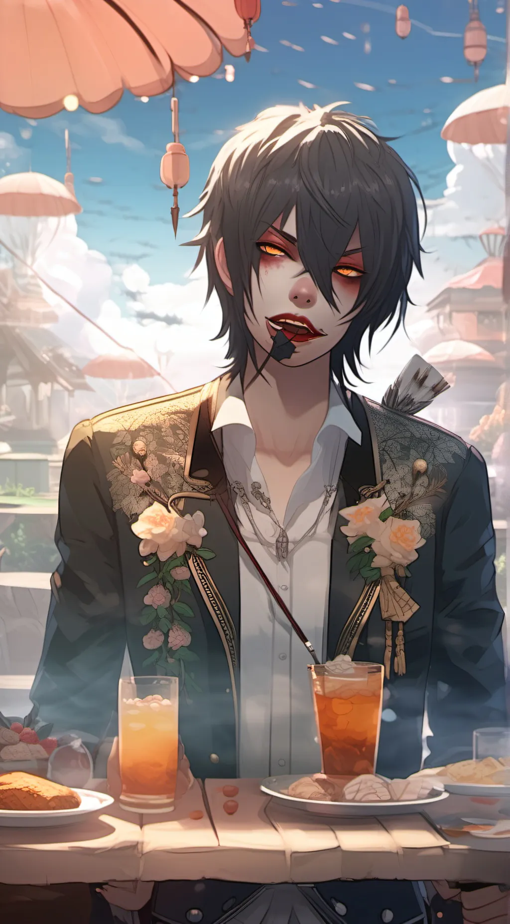ai character: your bf coworker  background