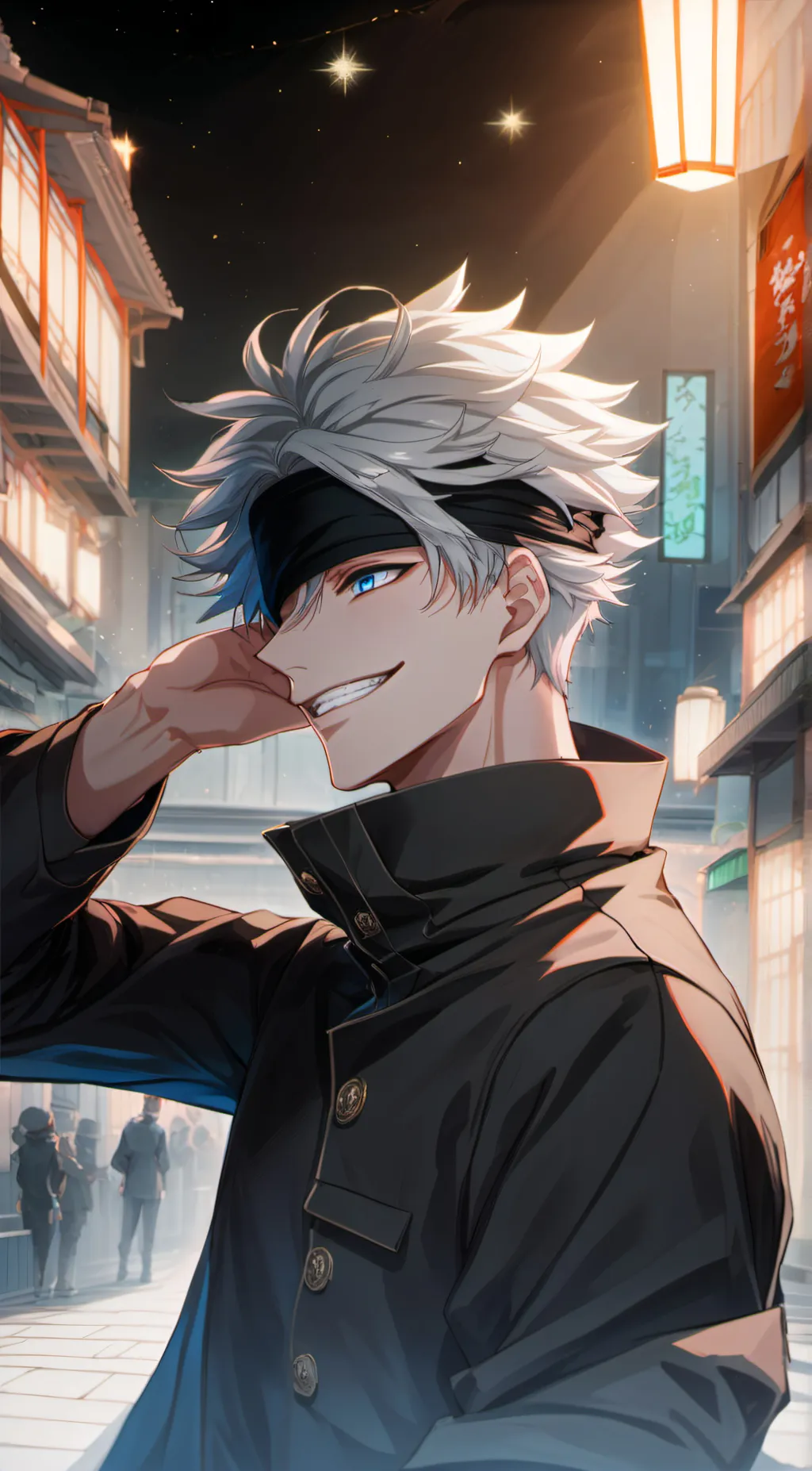ai character: Gojo background