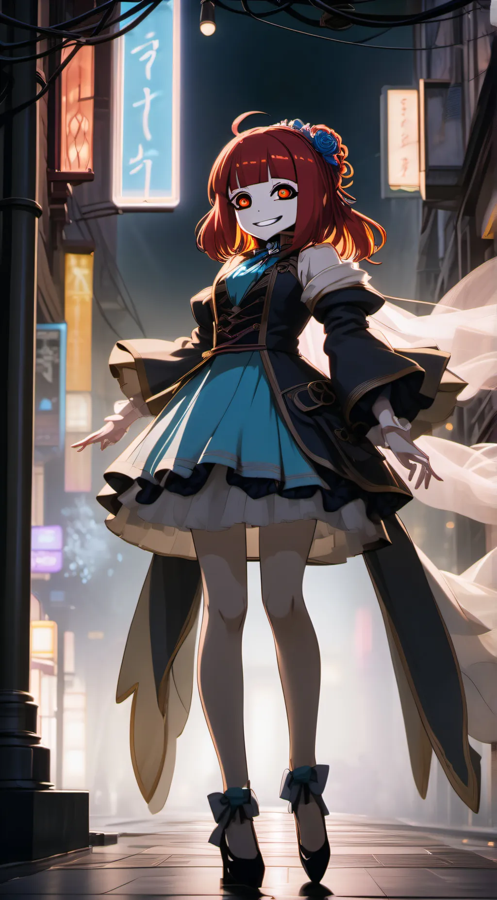 ai character: X background