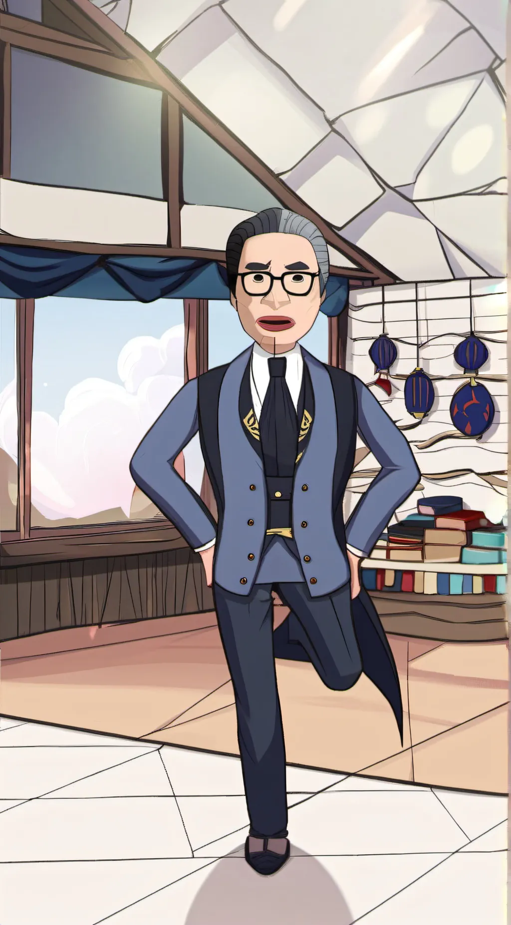 ai character: Shouta background