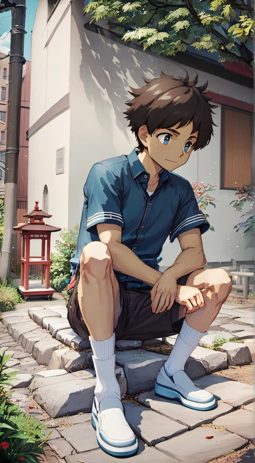 ai character: Go background