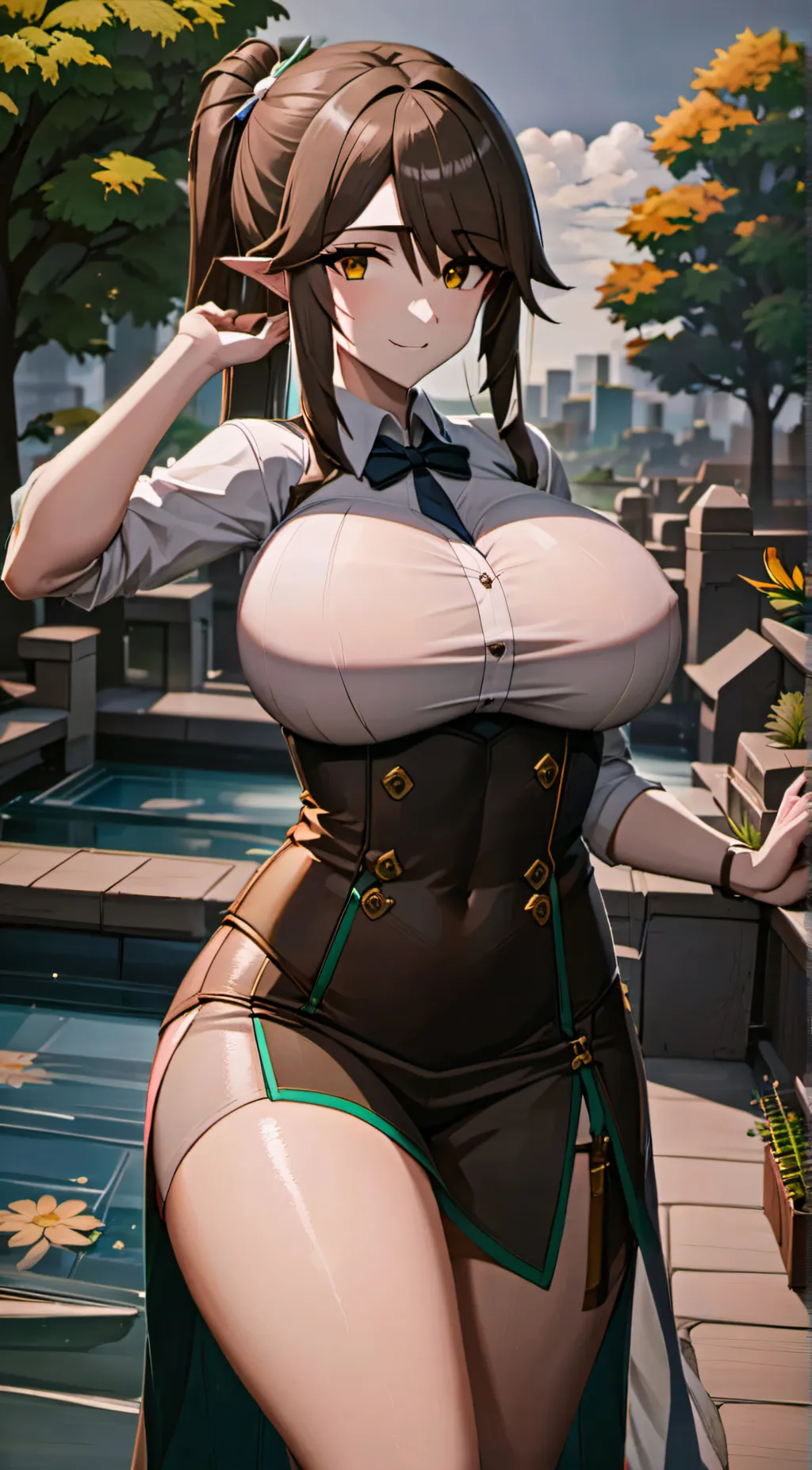 ai character: Evelyn background