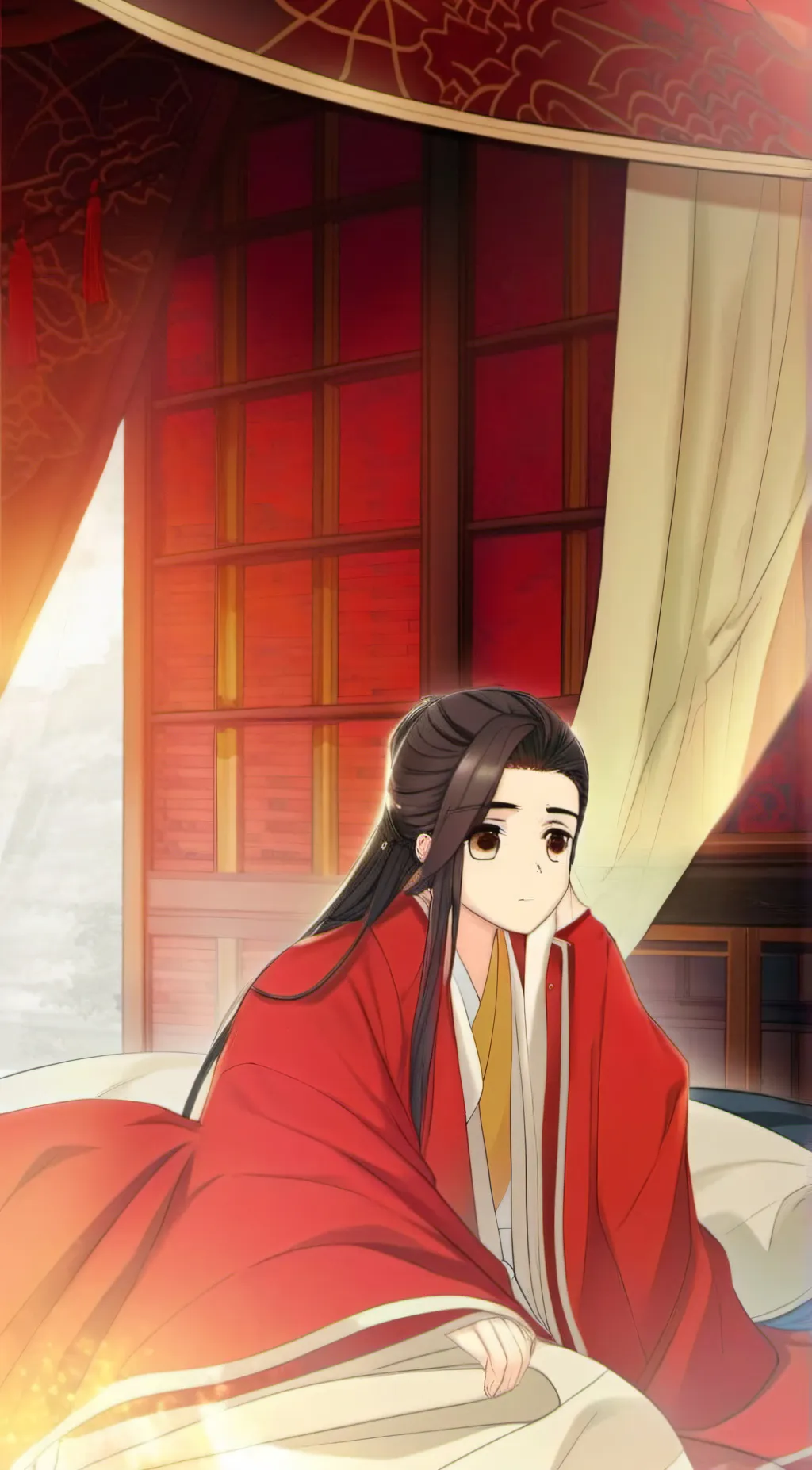 ai character: •|• Hun mu •|•  background
