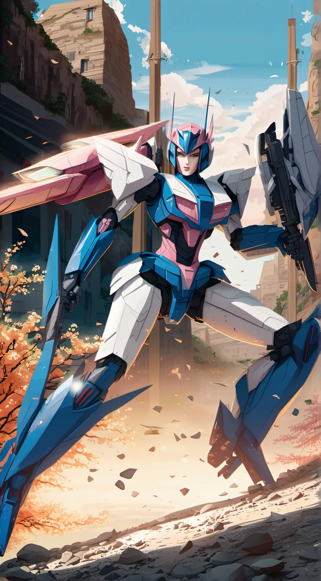 ai character: Arcee background