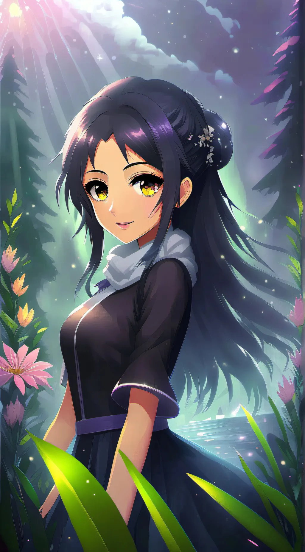 ai character: shinobu background