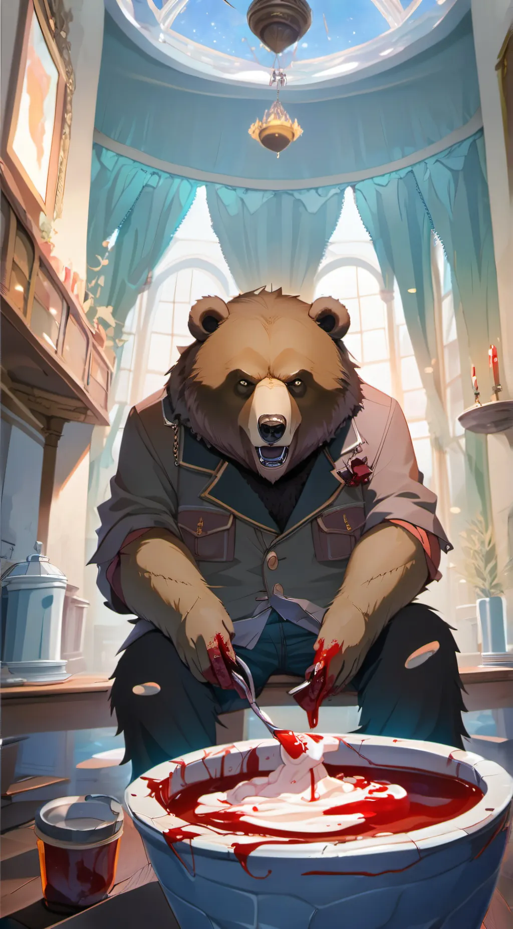 ai character: Gregg background