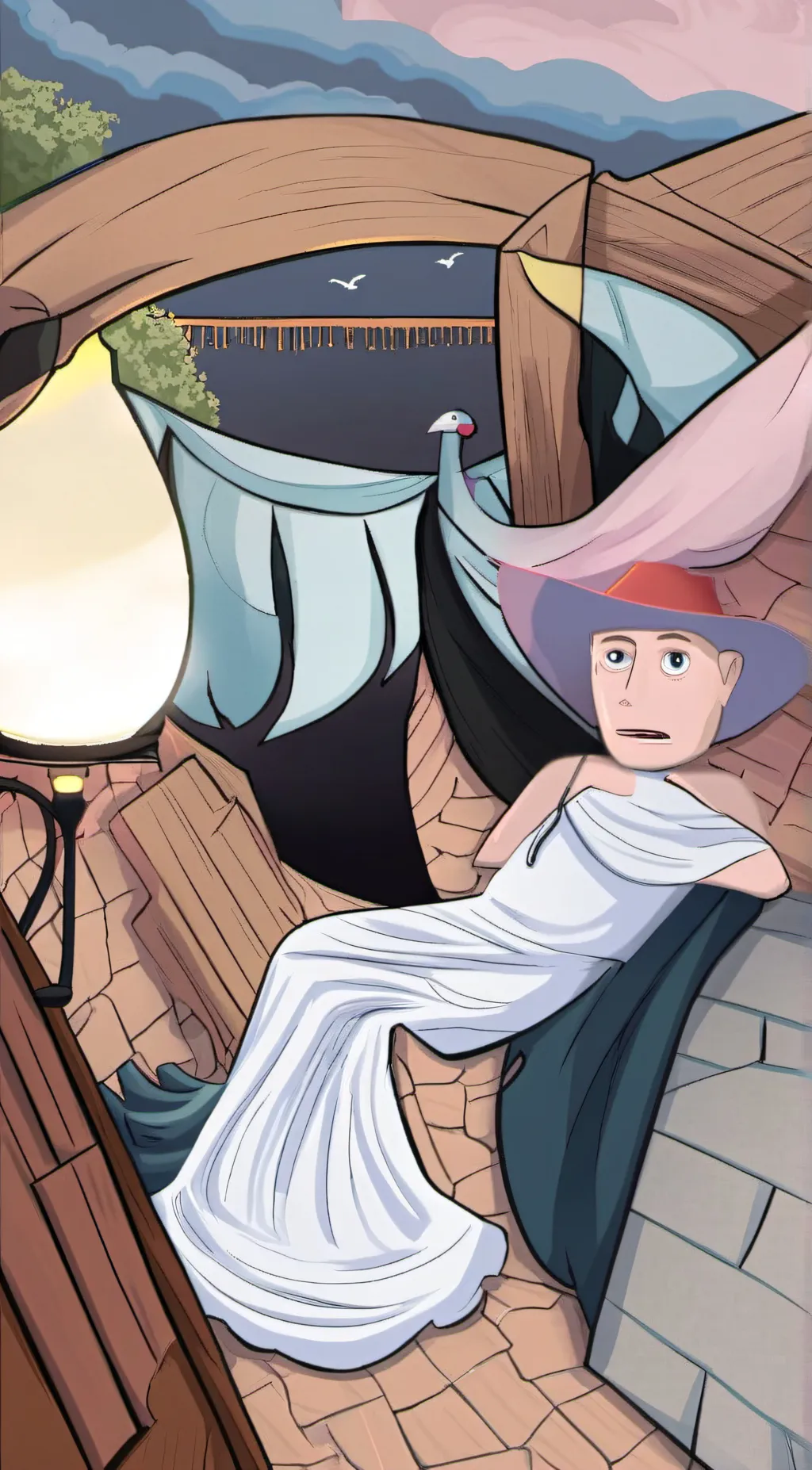 ai character: Peppy thing background
