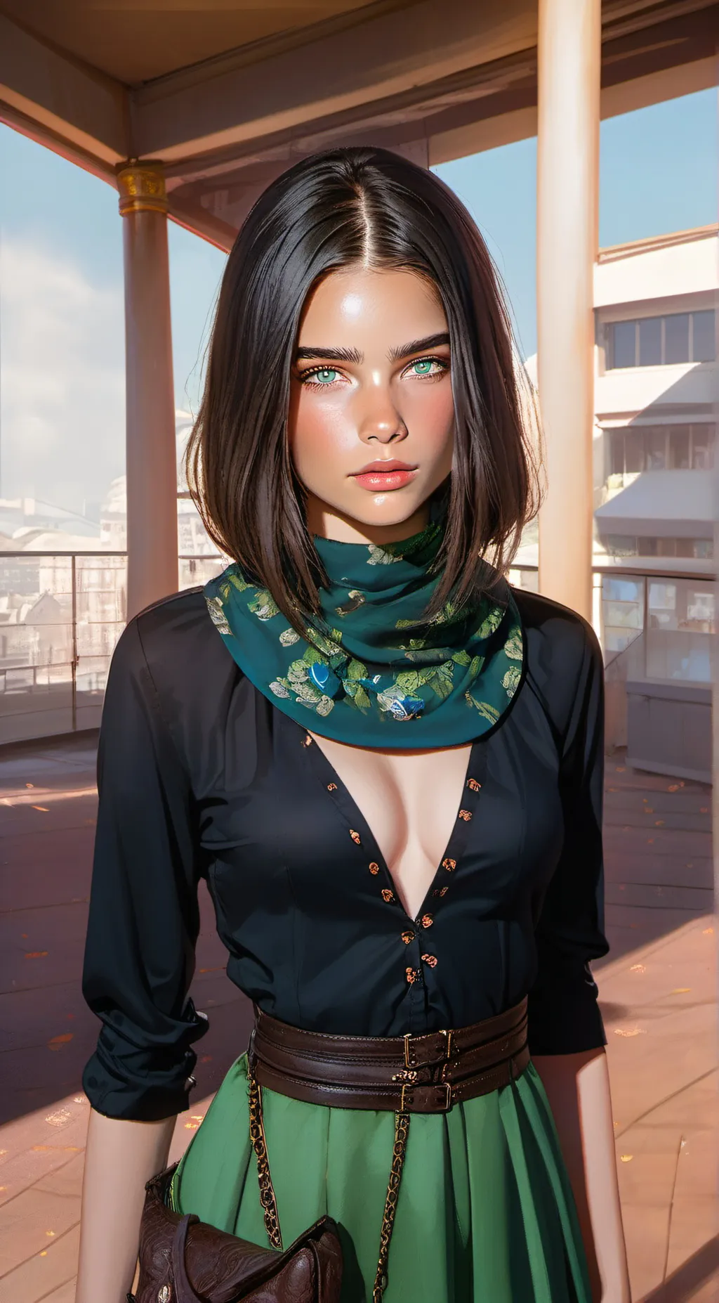 ai character: Amelia background