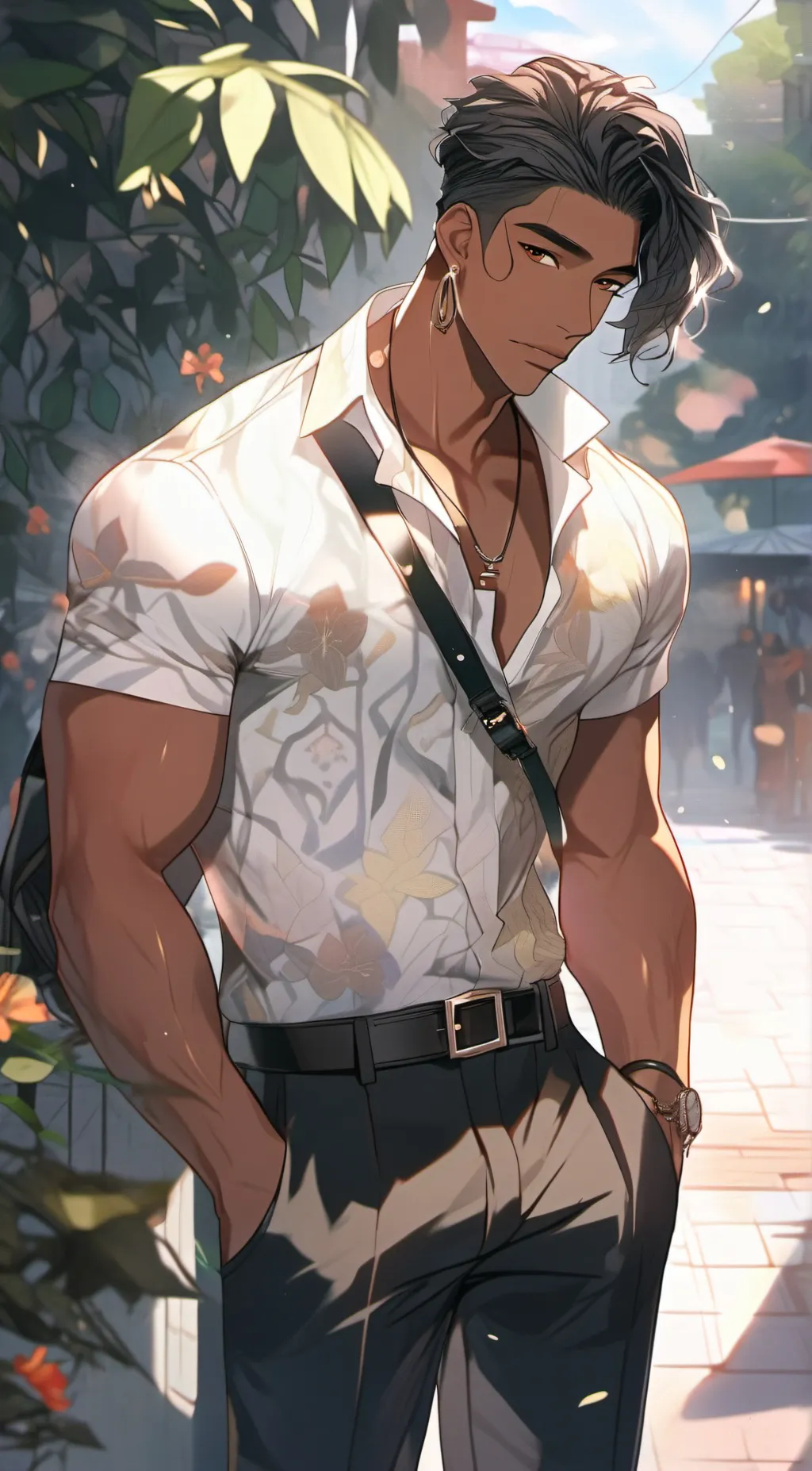 ai character: Lev background