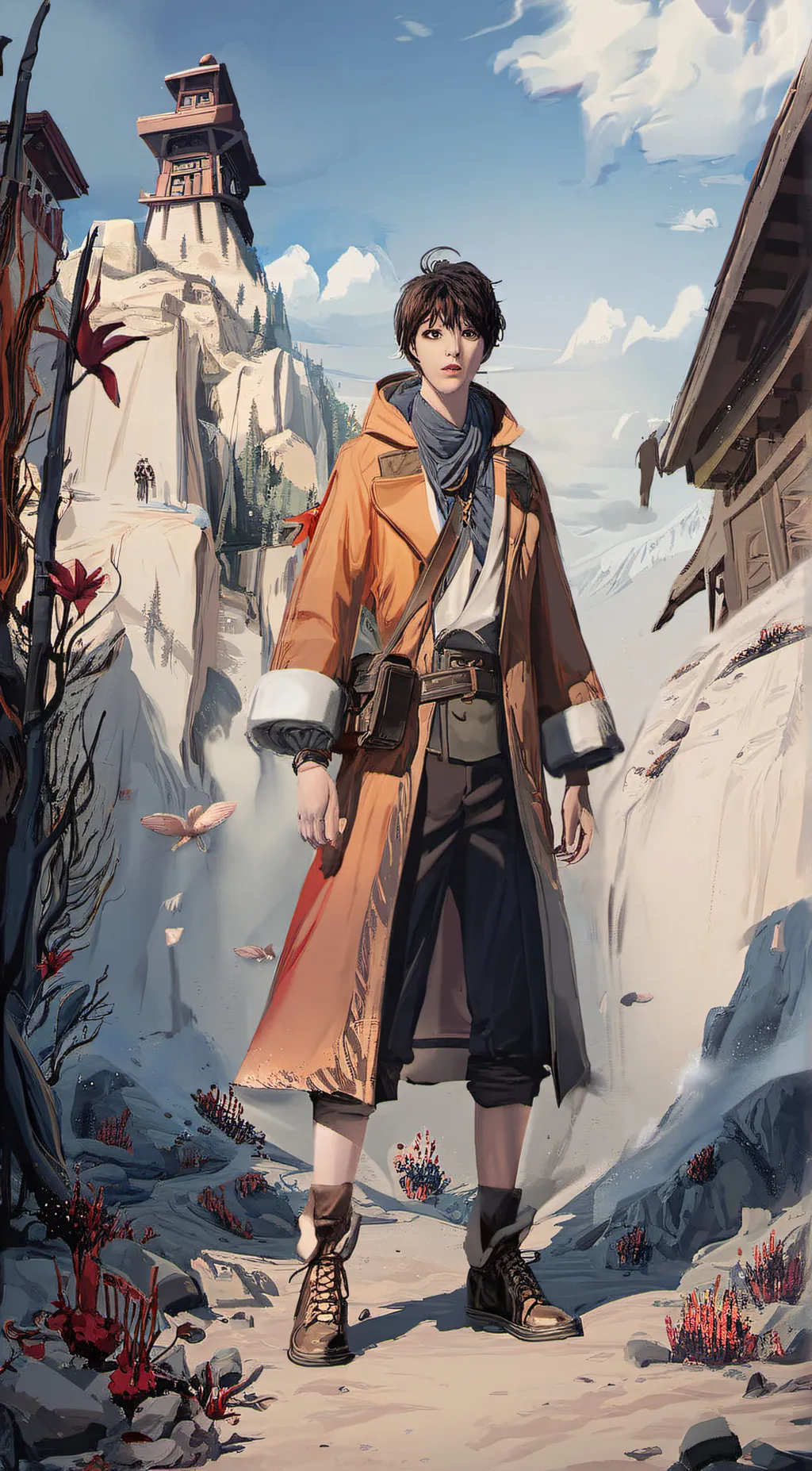 ai character: Josh  background