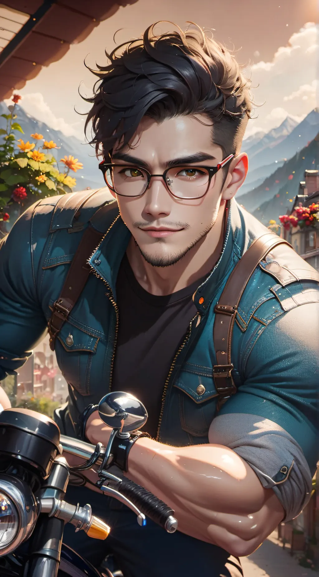 ai character: Caden background