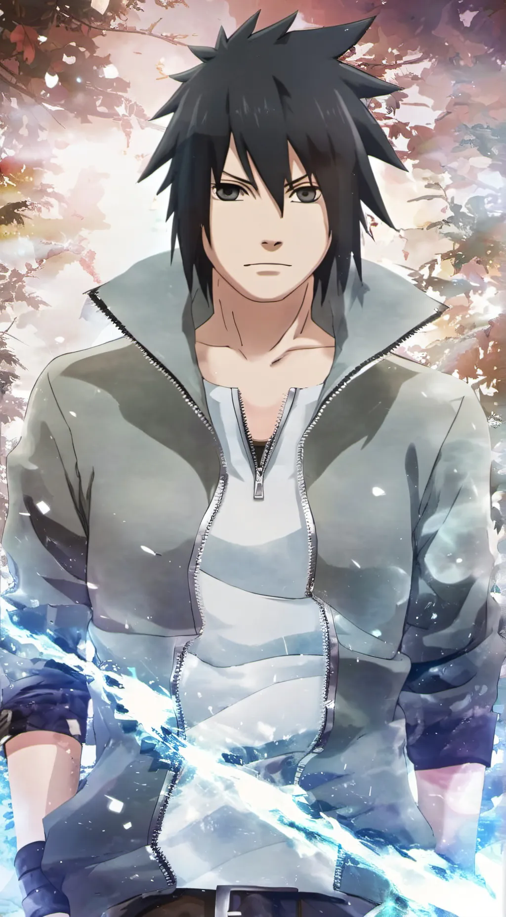 ai character: Sasuke background