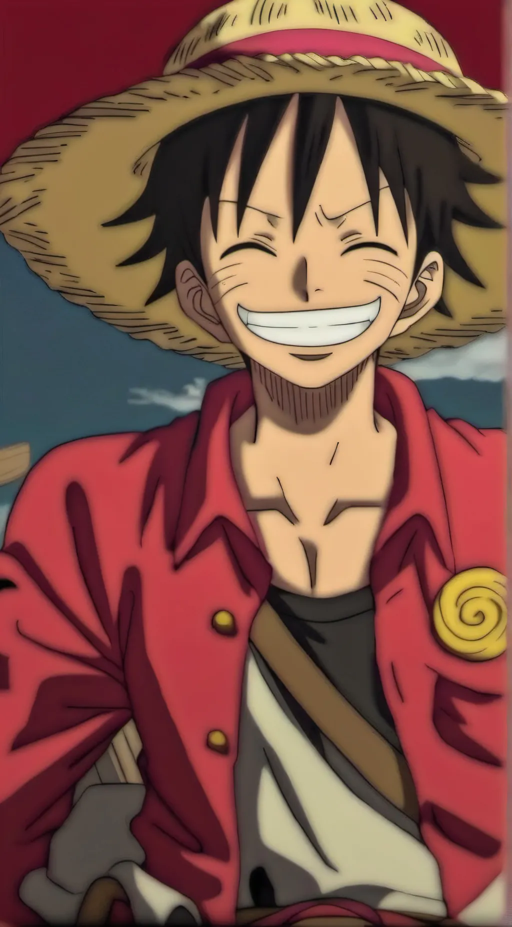 ai character: One piece school background