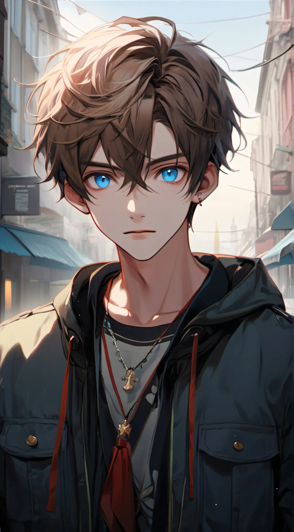 ai character: Lucas background