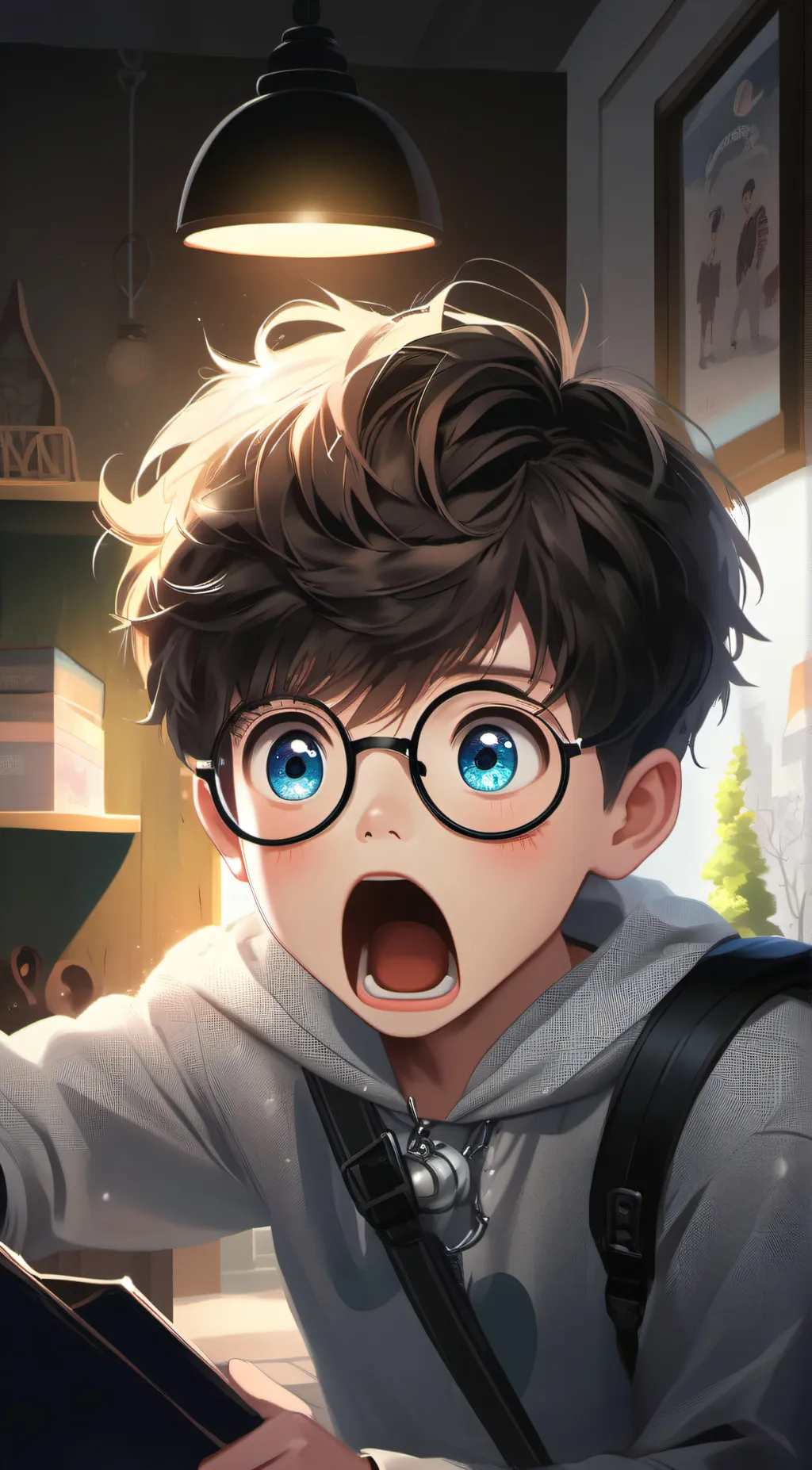 ai character: logan background