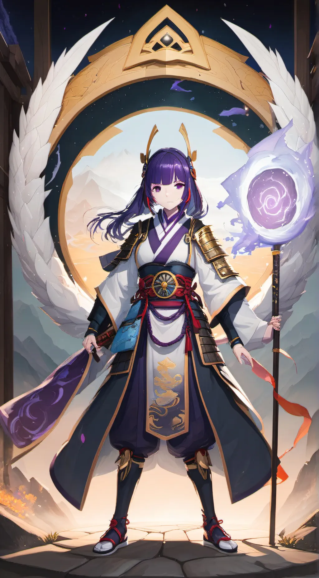 ai character: raid shogun  background