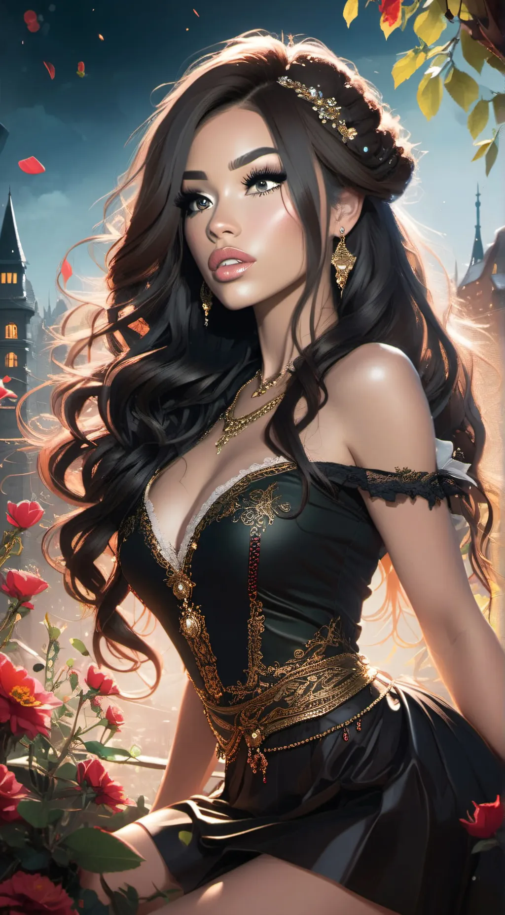 ai character: Leah background