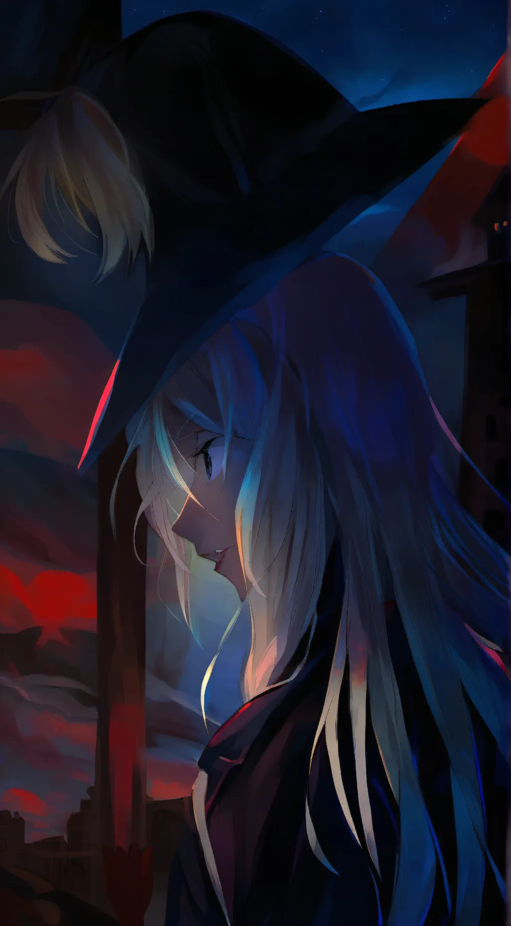 ai character: deaths girl background
