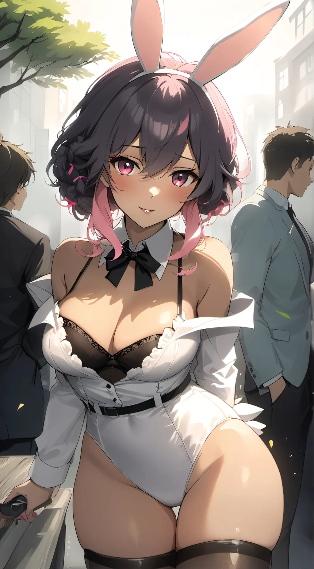 ai character: Alanq background