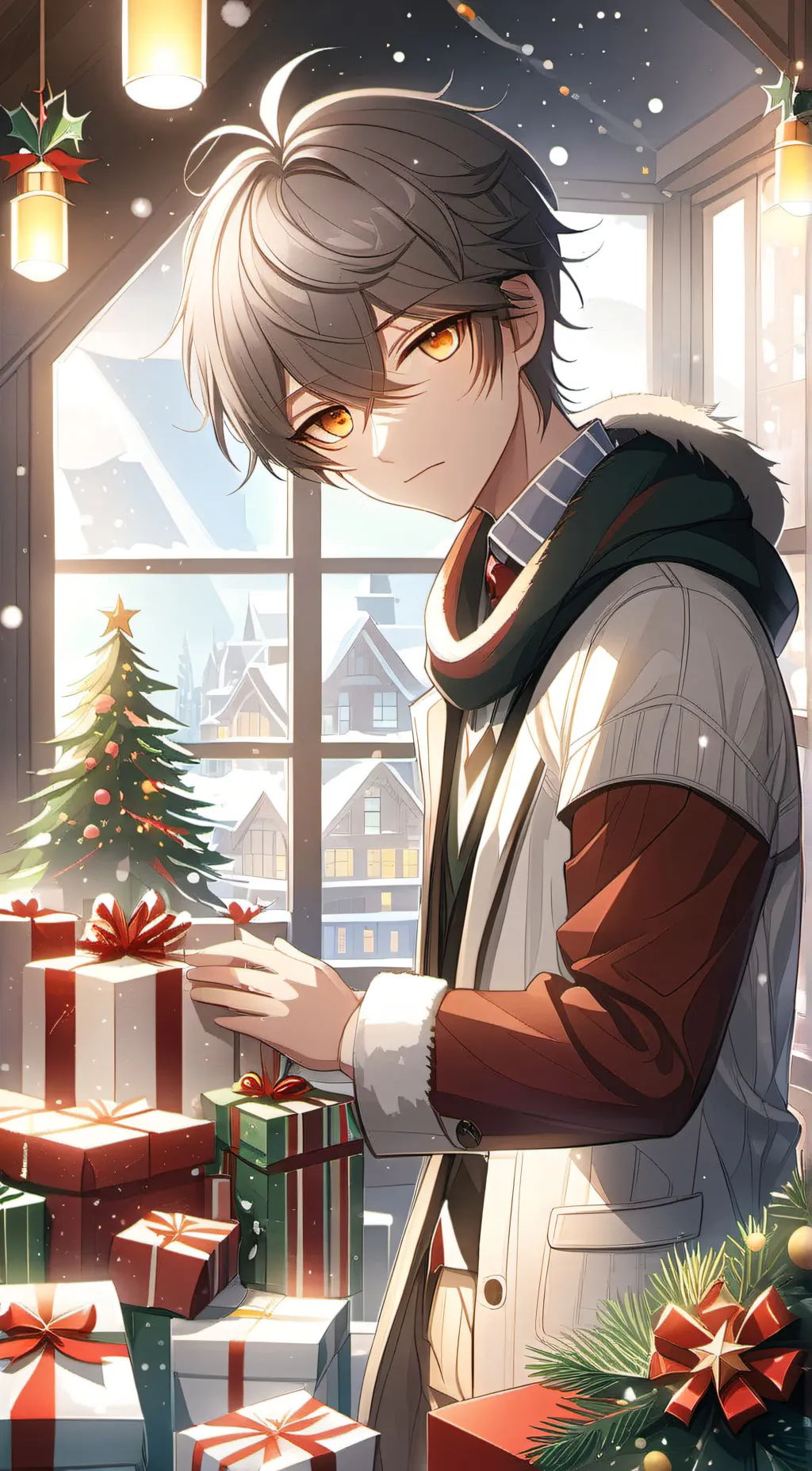 ai character: lucas background