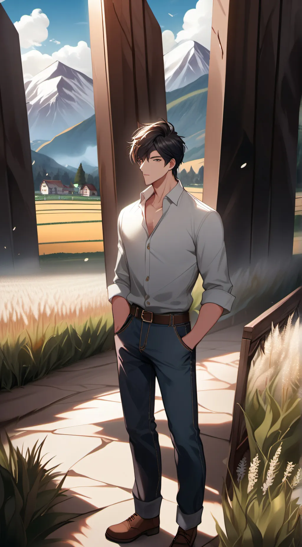ai character: josh background