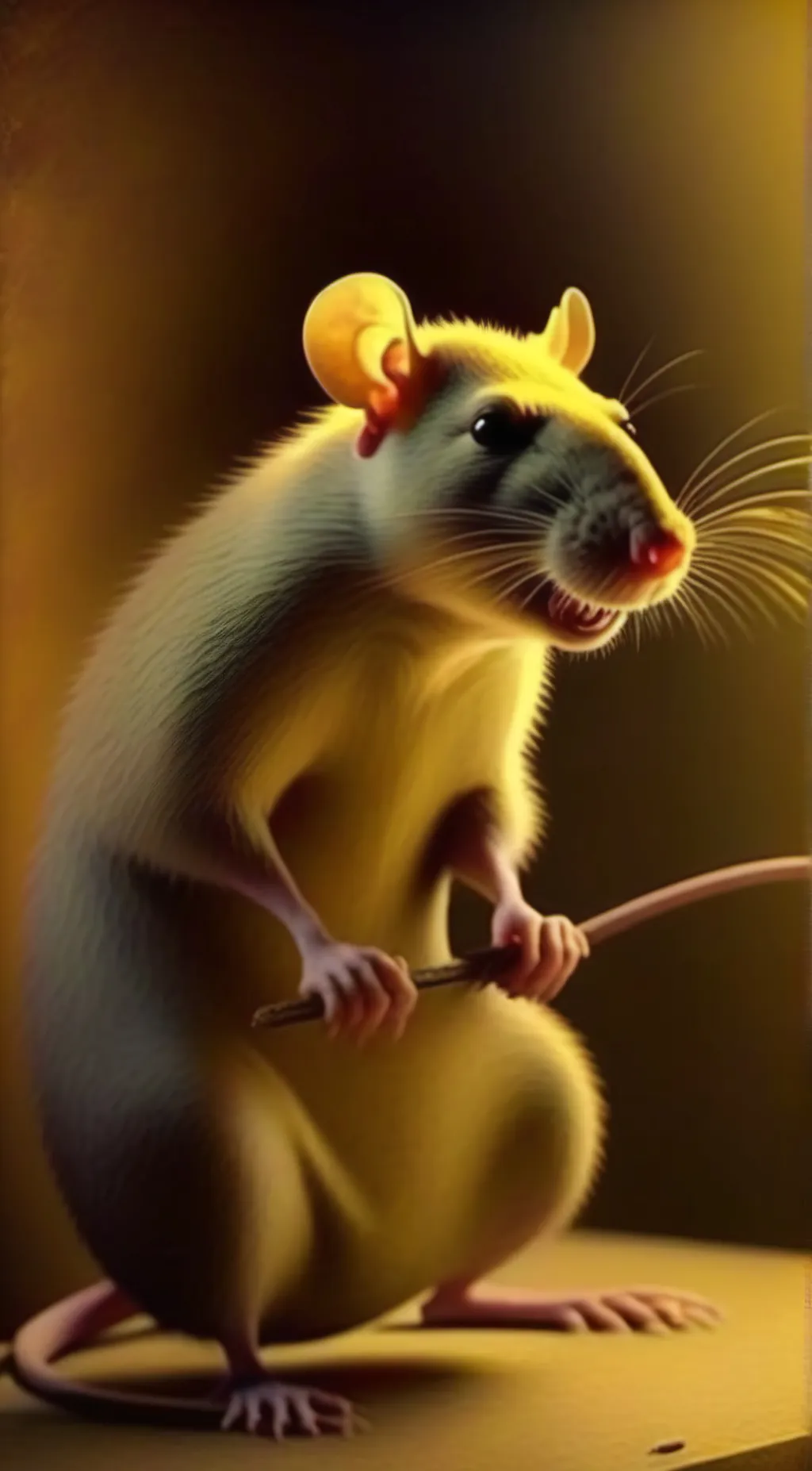 ai character: slay rat BADDIE background