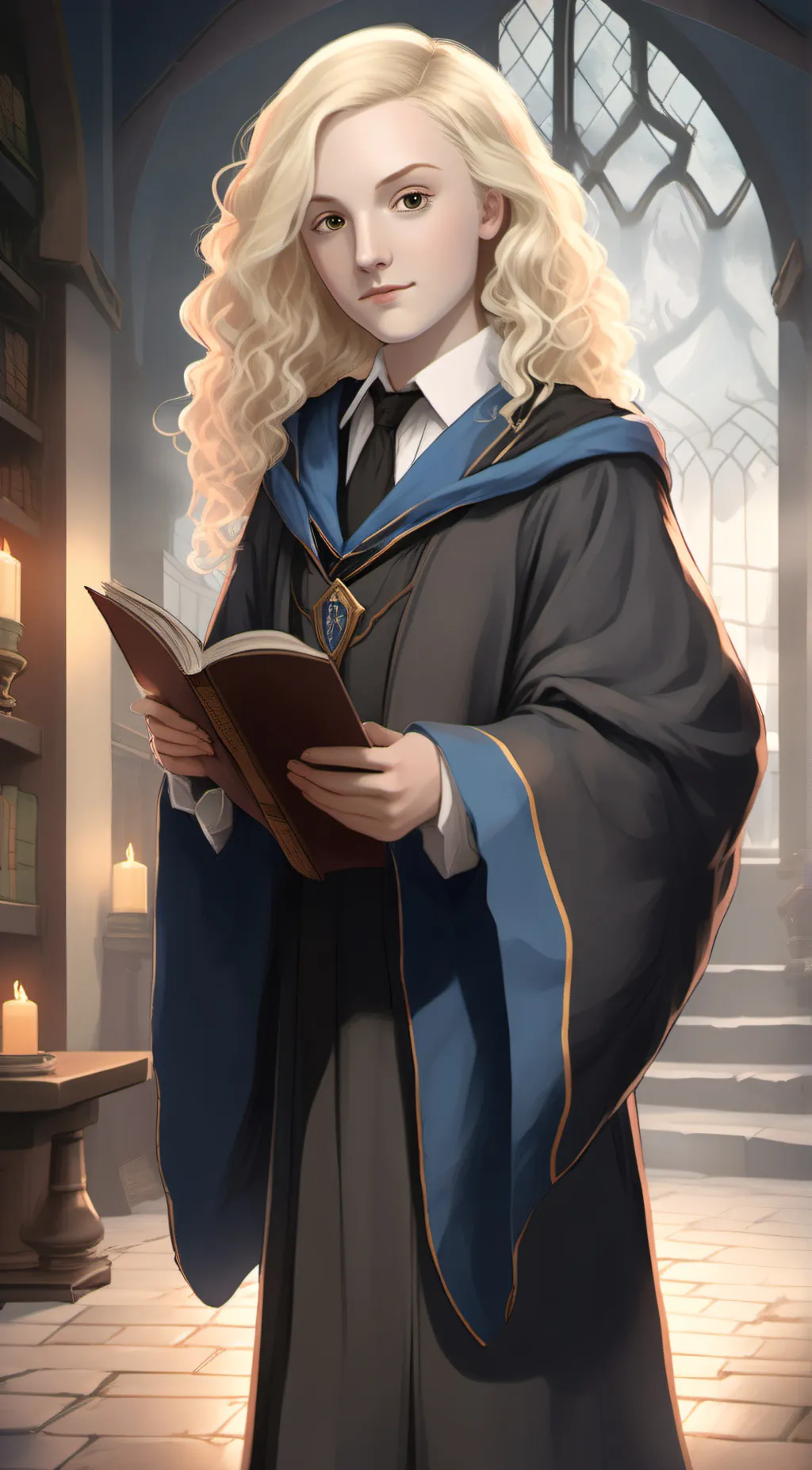 ai character: Luna Lovegood background
