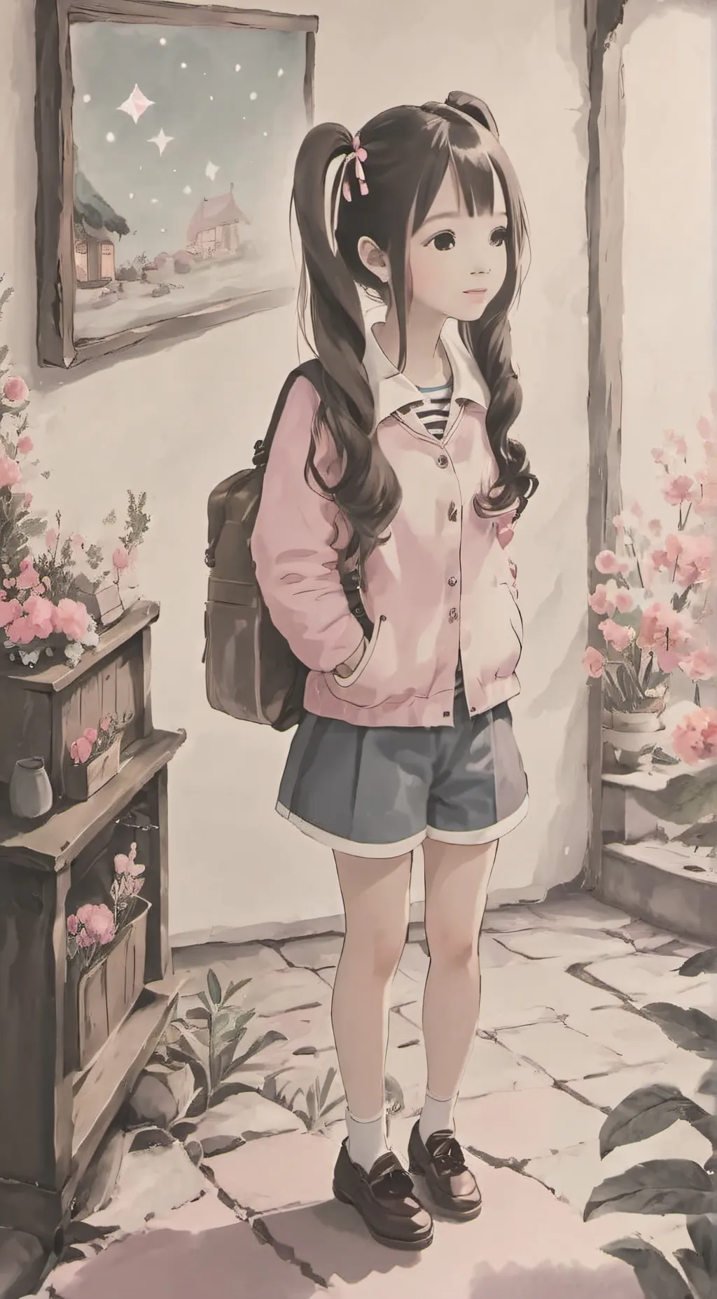 ai character: ⭐️Shorty⭐️ background