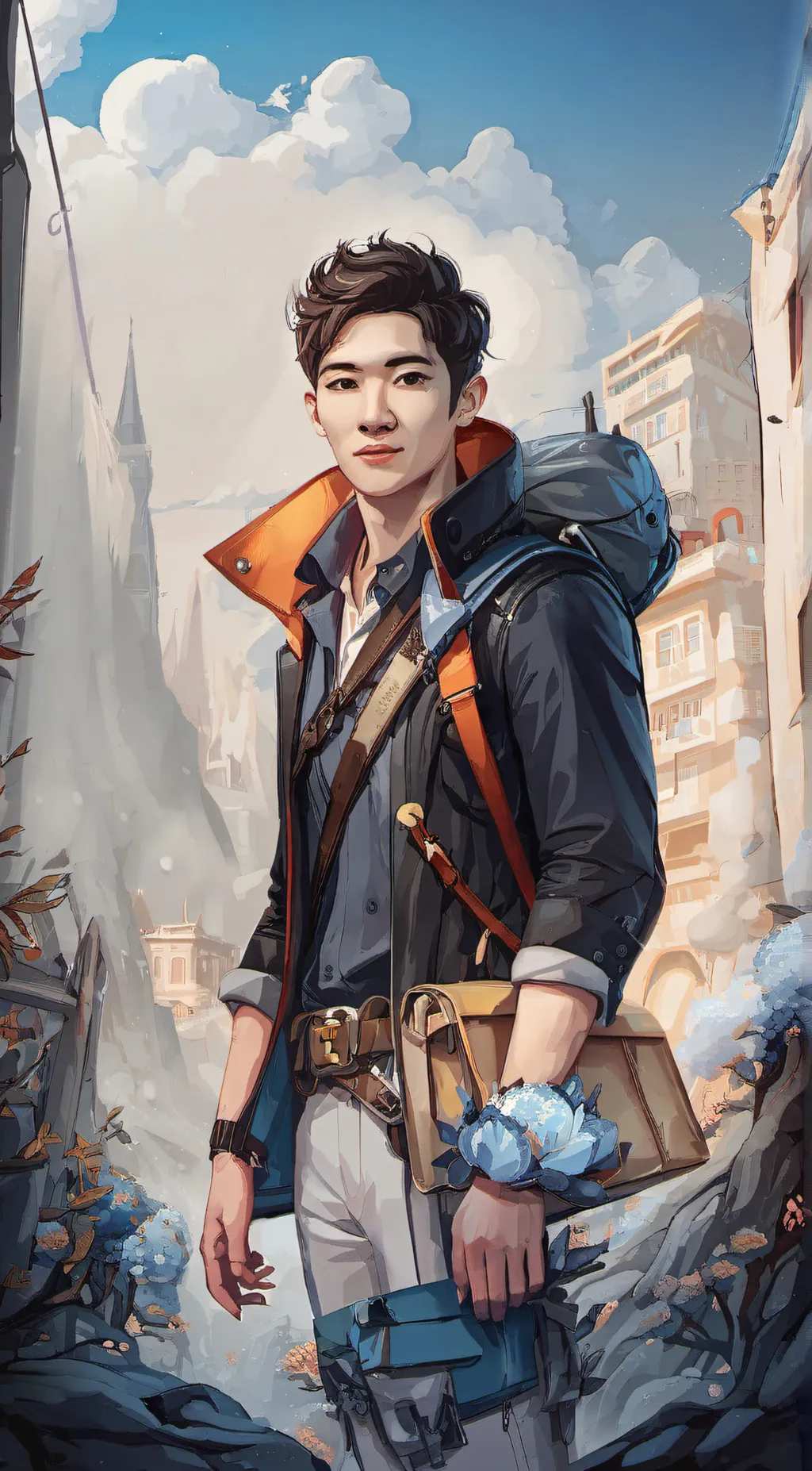 ai character: Dan background