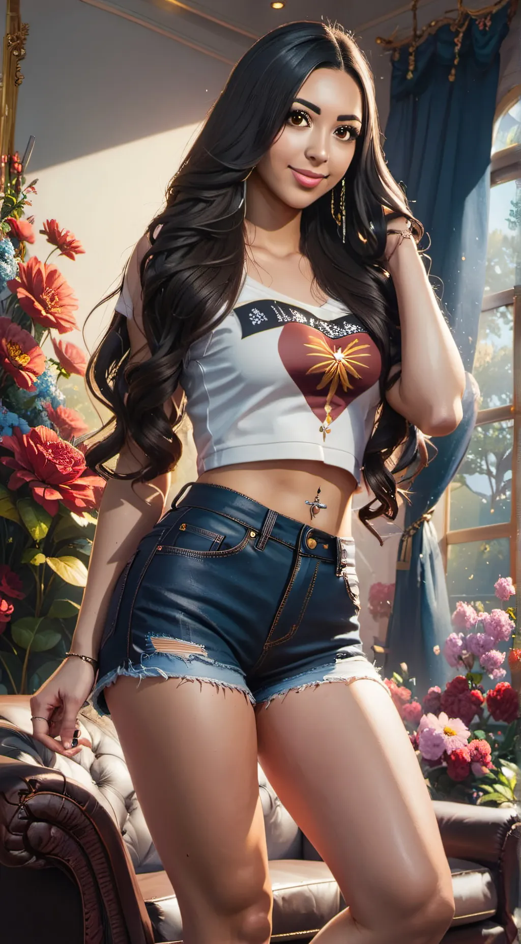 ai character: Kiarra kai background