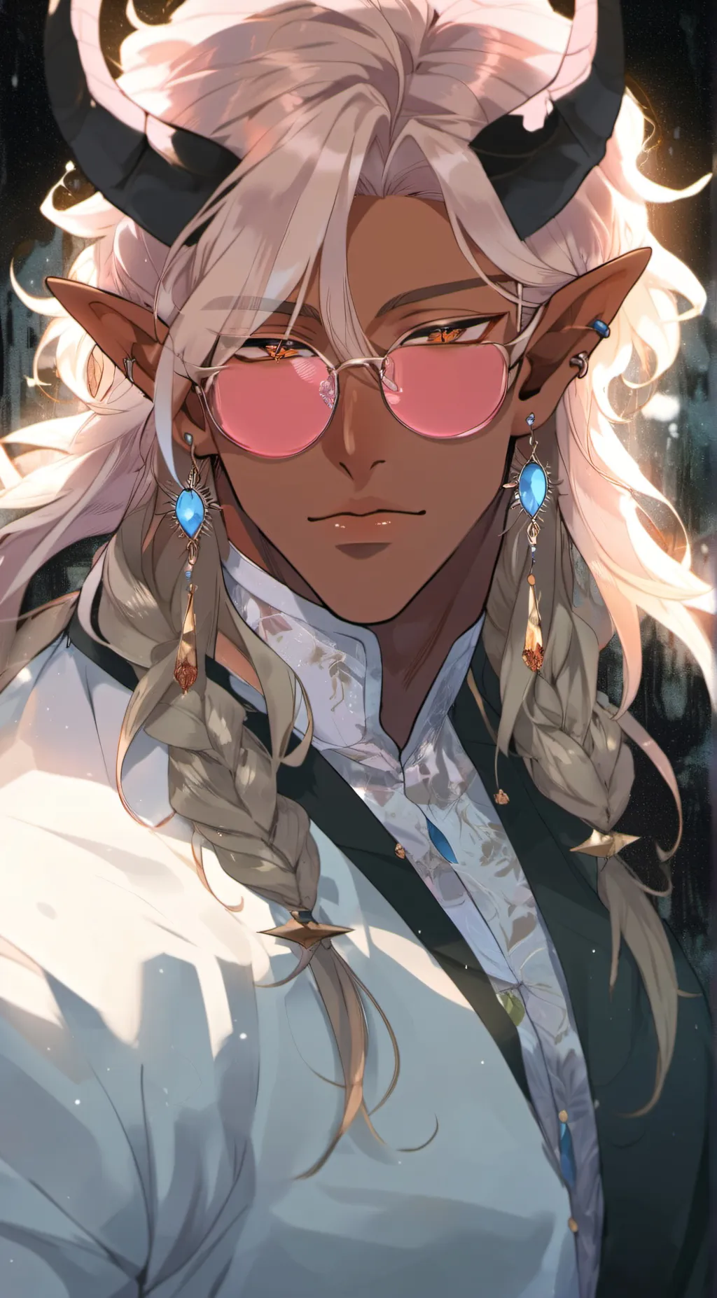 ai character: Łucifer background