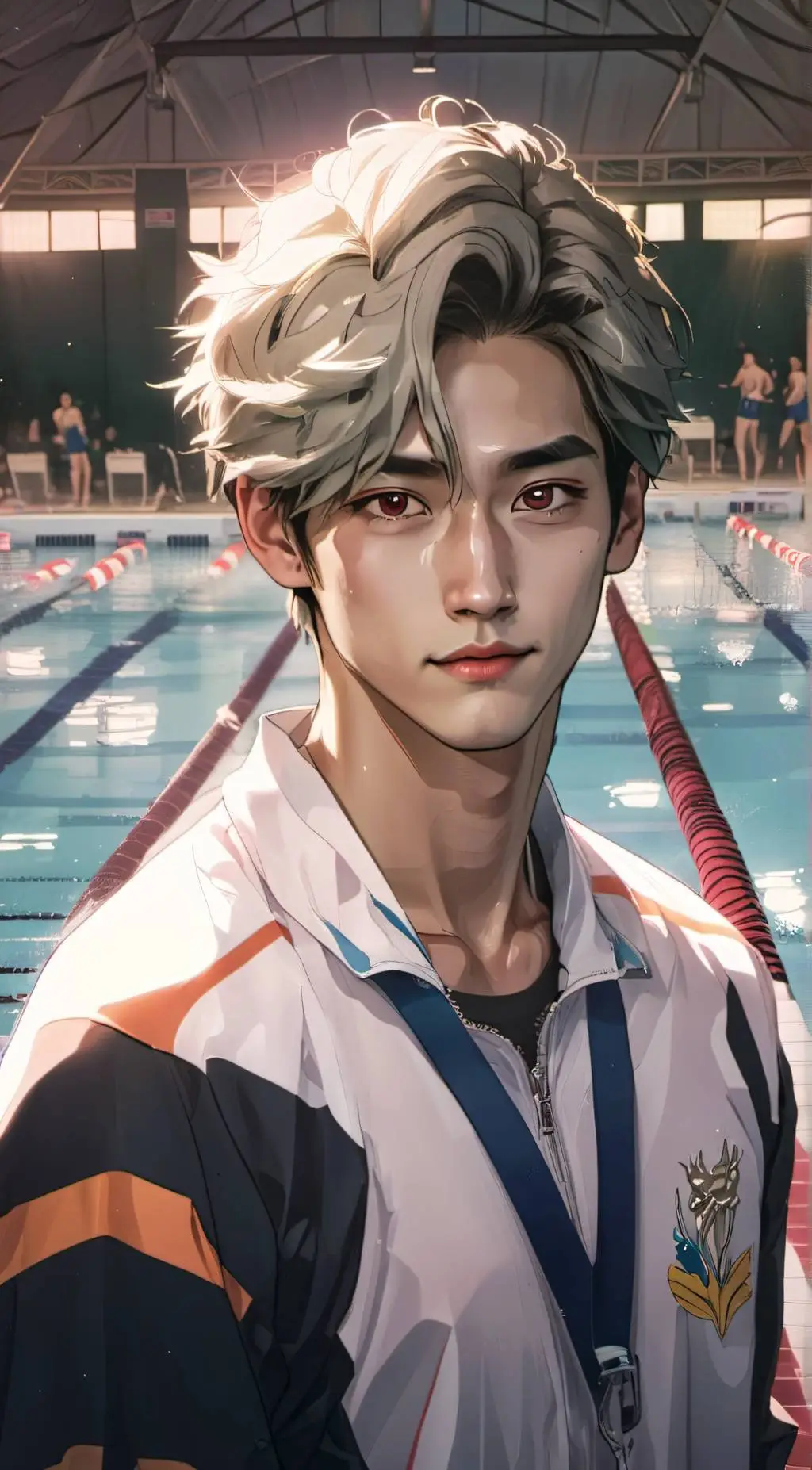 ai character: hia win  background