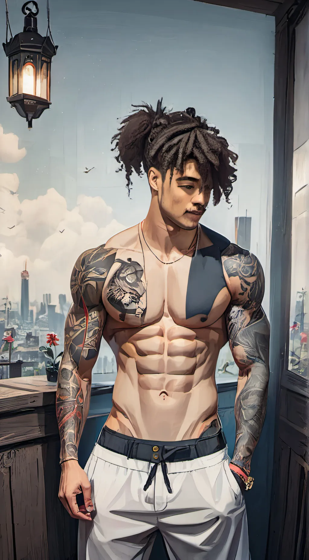 ai character: scott background