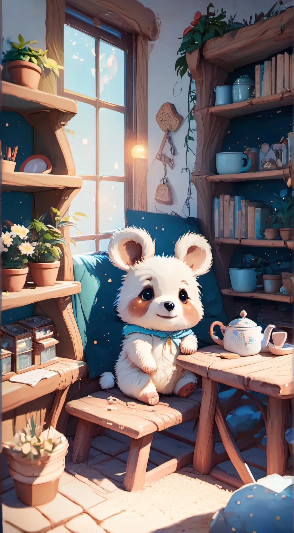ai character: amy background